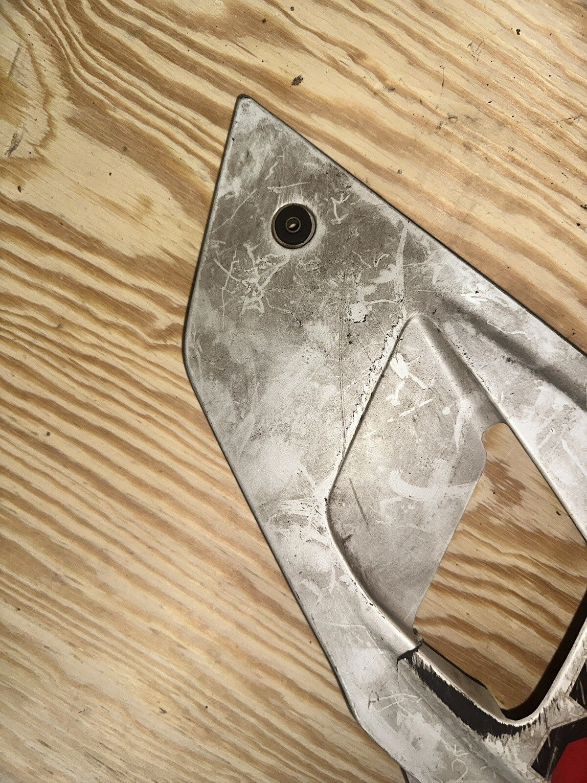 1987 YAMAHA FZ600 LEFT MID UPPER SIDE FAIRING COWL PLASTIC