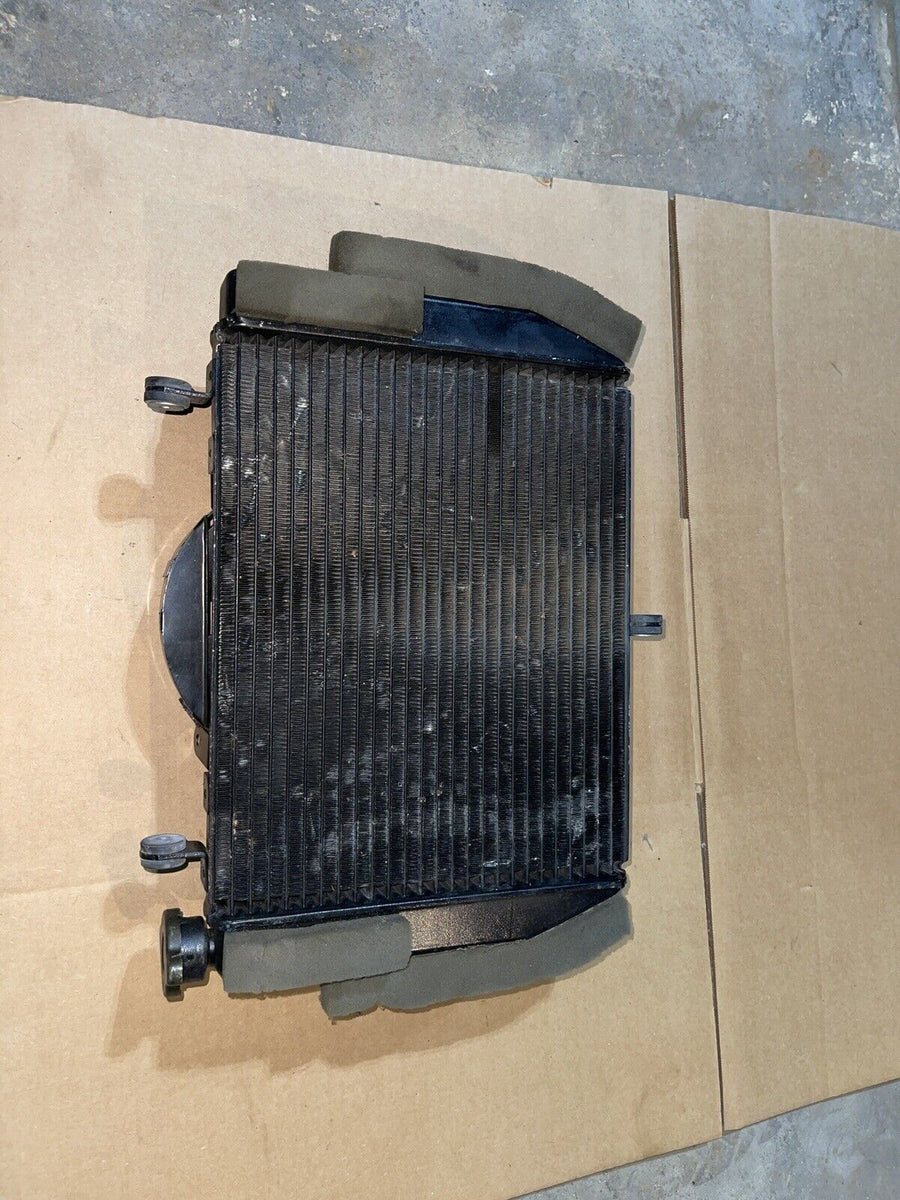 99 00 01 02 YAMAHA YZF R6 YZFR6 R6 MOTOR ENGINE RADIATOR COOLER COOLING UNIT