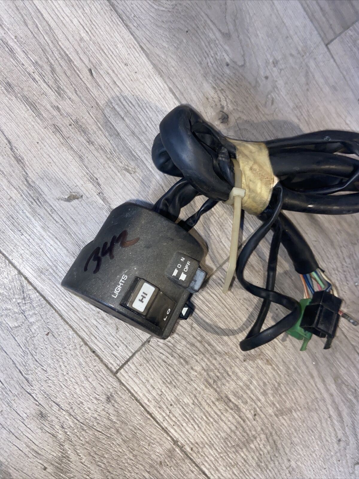 1984 Suzuki GL 1200 GL1200 throttle housing kill switch controls