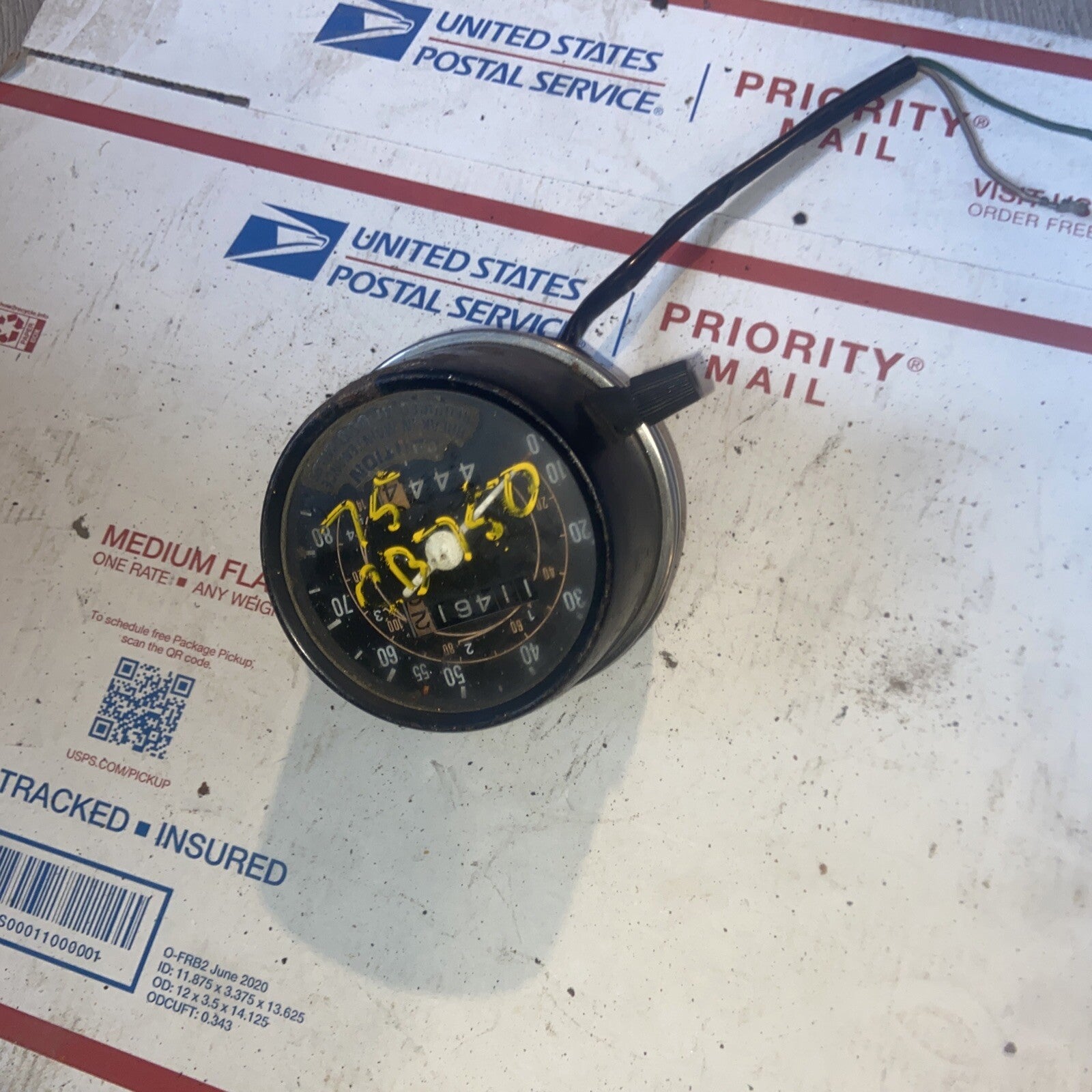 1975 Honda CB750 SPEEDOMETER GAUGE