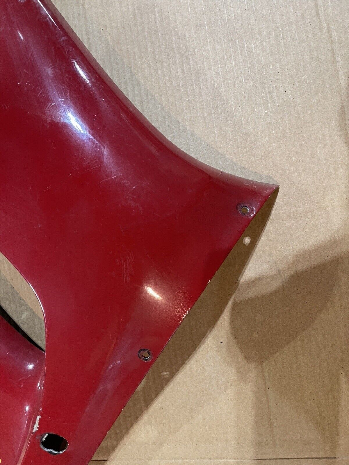 99 00 01 02 Yamaha R6 YZF-R6 OEM right Side mid fairing red