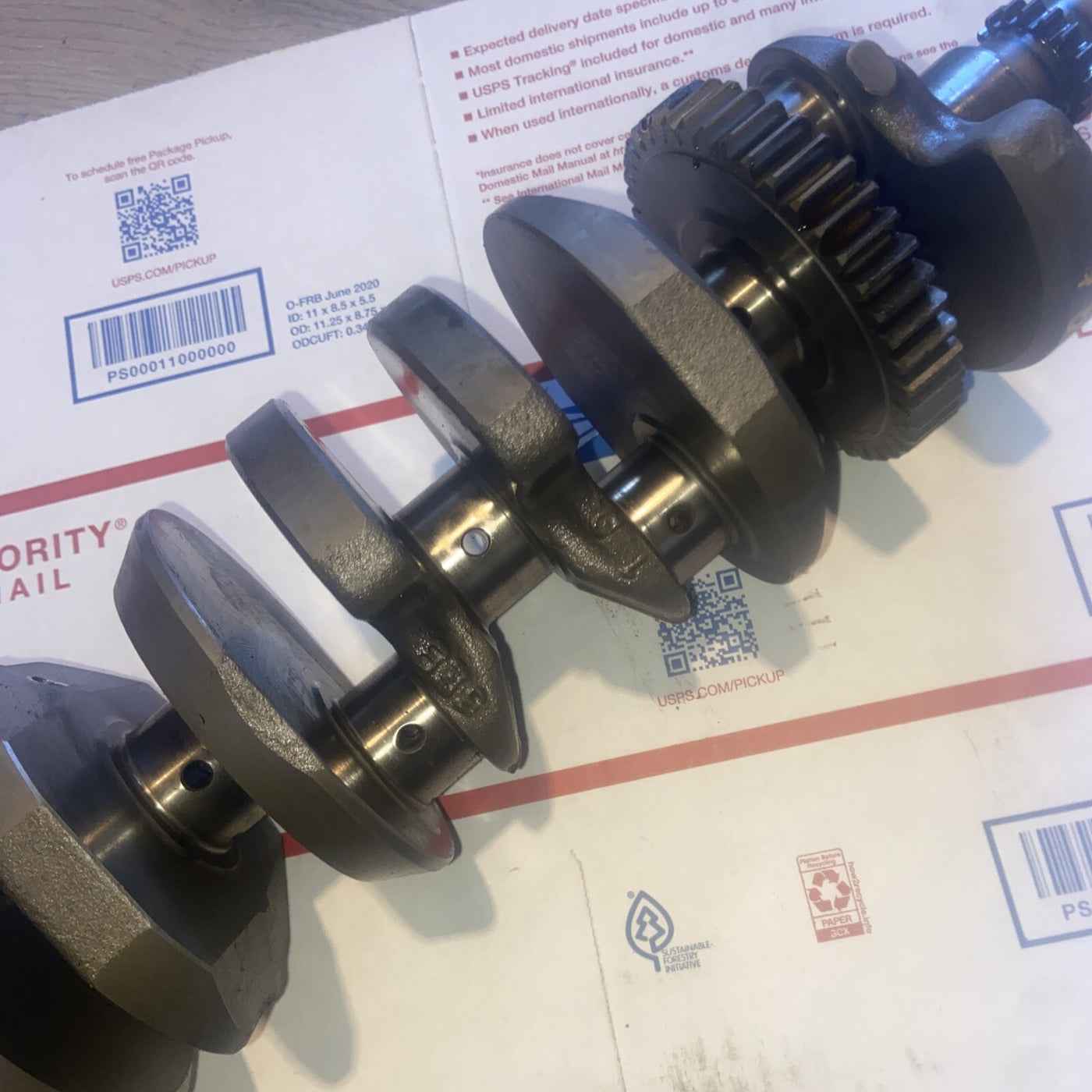 98-01 YAMAHA YZF R1 ENGINE MOTOR CRANKSHAFT CRANK SHAFT