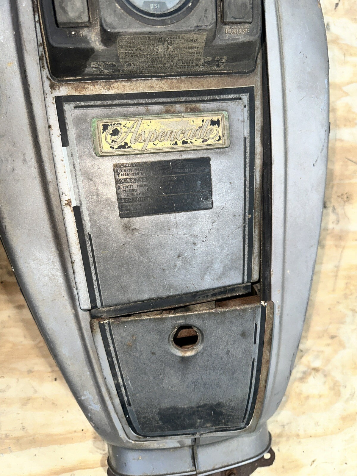 1982 HONDA GOLDWING 1100 ASPENCADE FAUX GAS TANK COVER TRIM PANELCOWL FAIRING