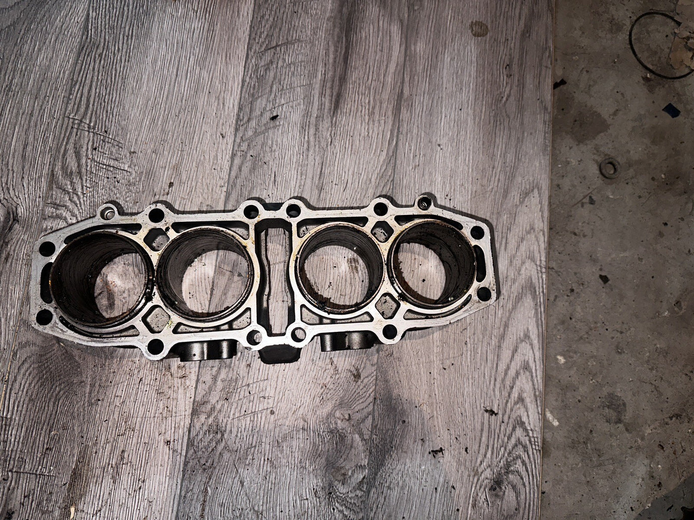 93-06 KAWASAKI NINJA ZX6 ZX600E ENGINE MOTOR PISTON CYLINDERS BLOCK JUG