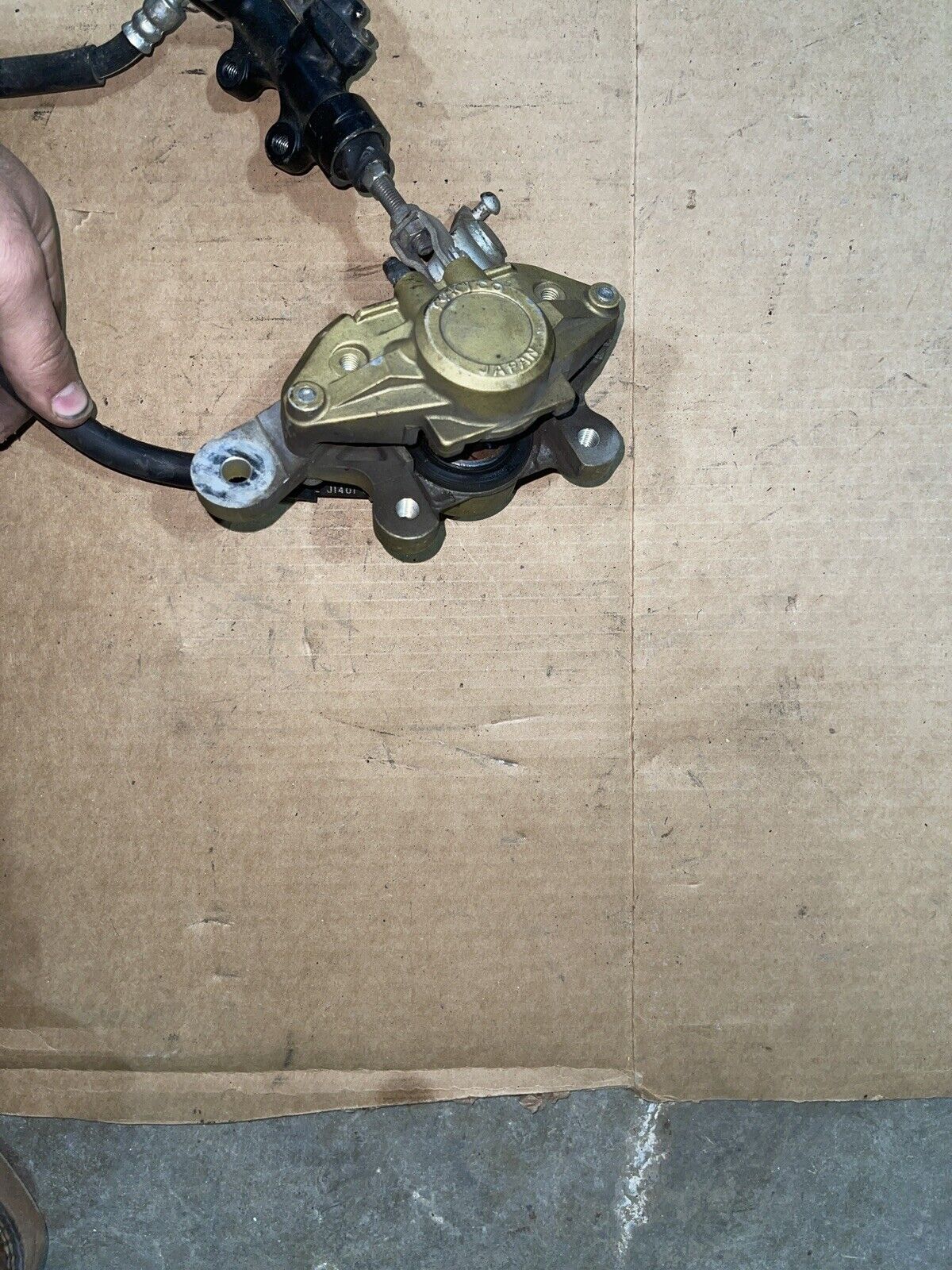 1990 Suzuki Katana 1100 GSX1100F OEM REAR BRAKE CALIPER