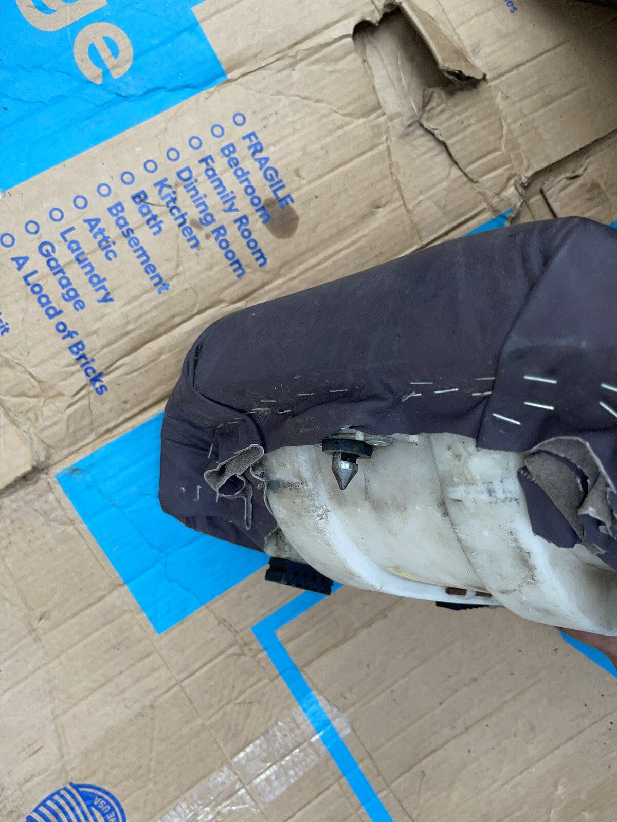 91-92 Suzuki GSX-R GSXR 750 GSXR750 rear back passenger seat