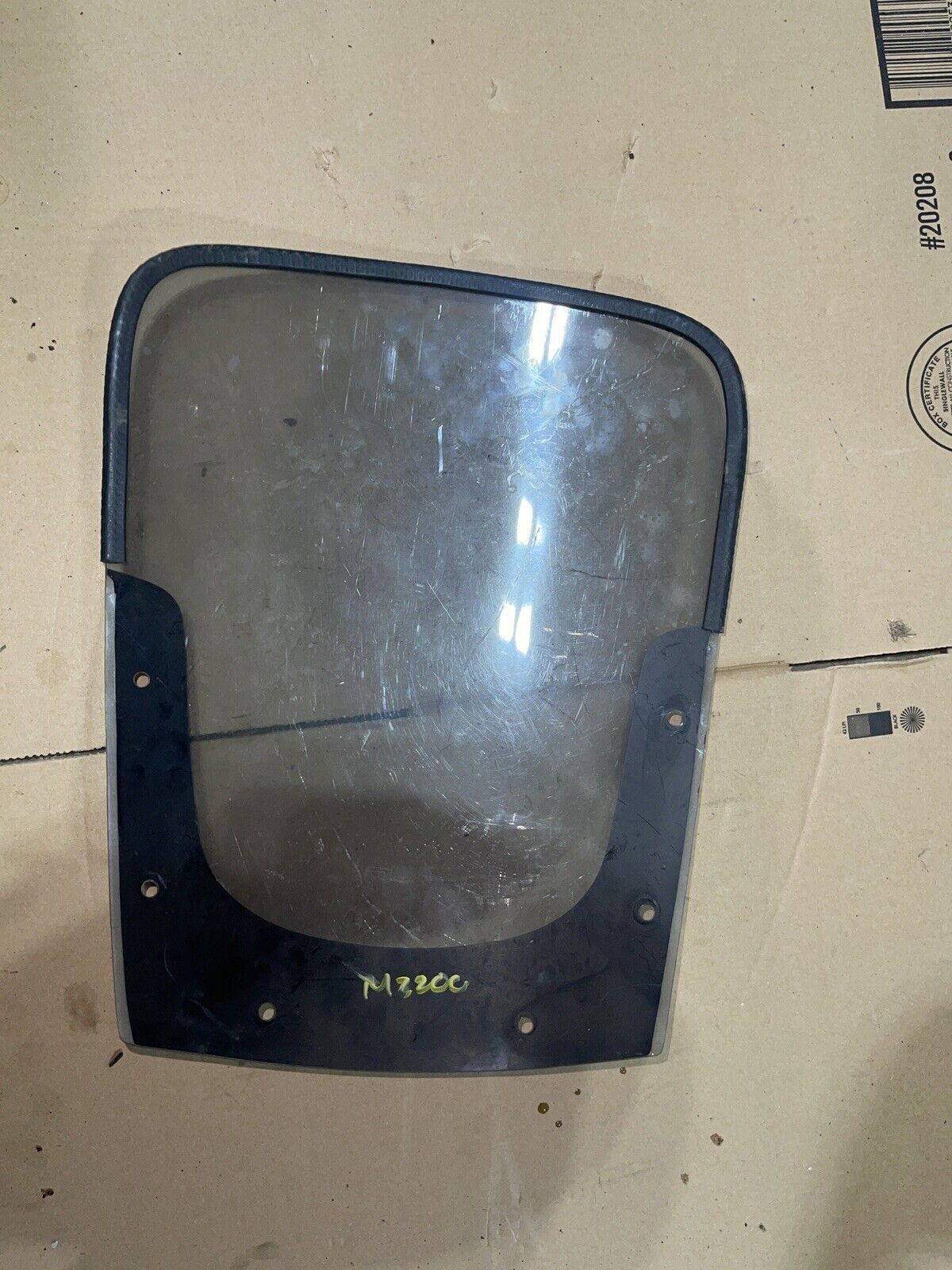 Honda Interceptor windscreen