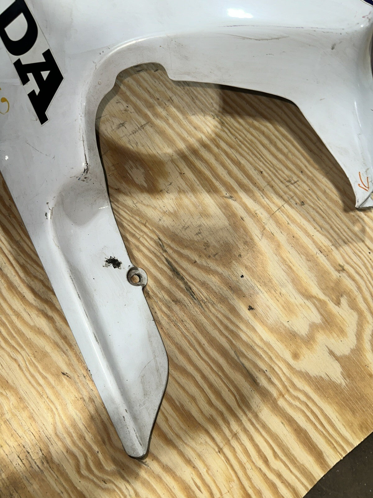 95-98 HONDA CBR600F3 LEFT MID UPPER SIDE FAIRING COWL PLASTIC