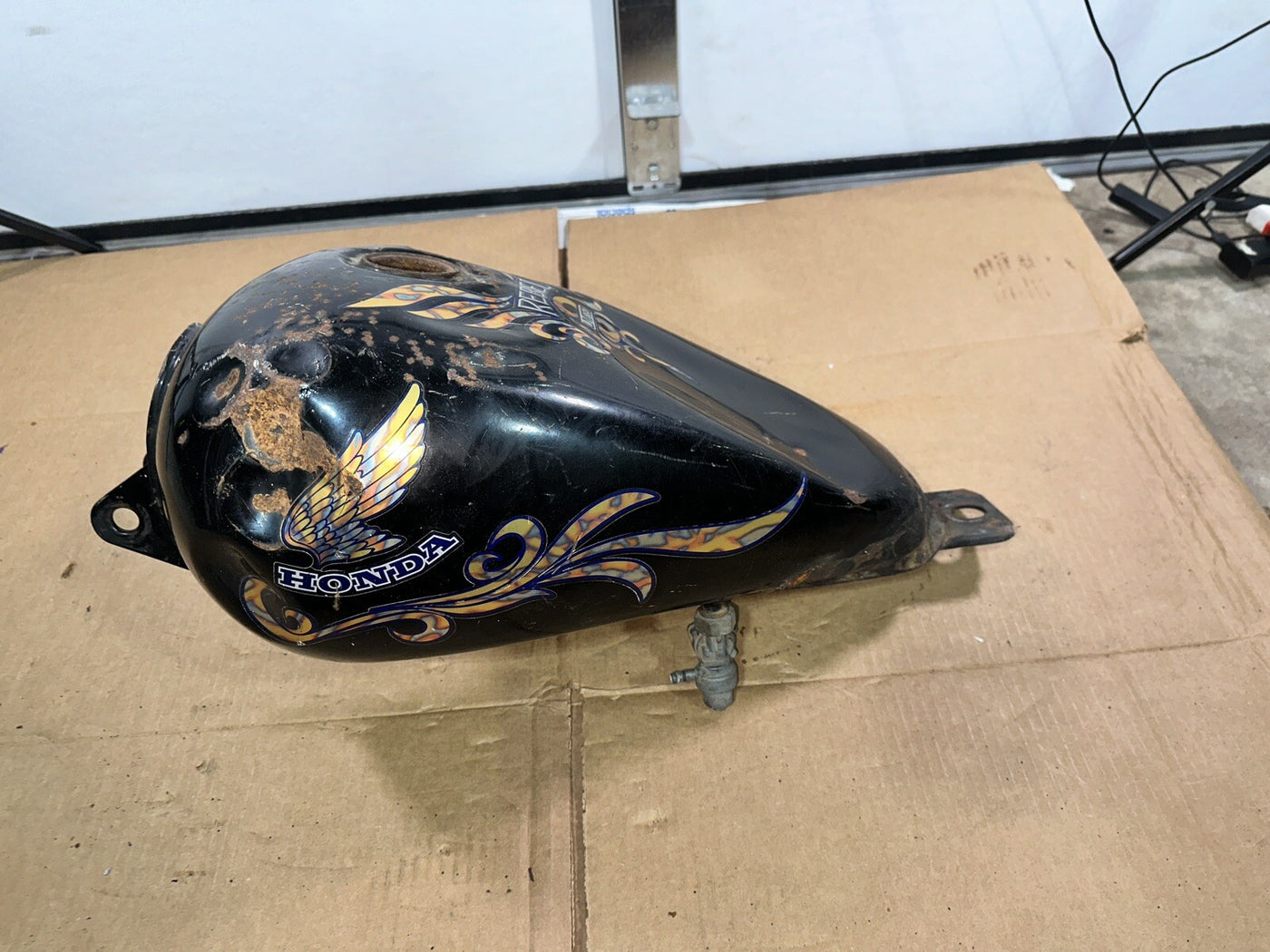 1985-1986 Honda CMX 250 Rebel Gas Fuel Tank 17530-KR3-000ZB