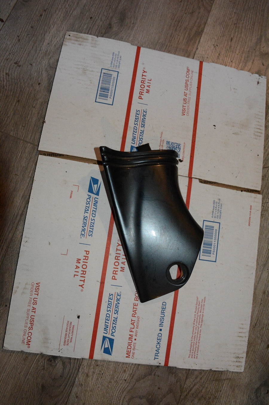 01 Kawasaki ZX11 ZX 11 1100 OEM Left Air Duct Cover Ninja Ram Air Panel dg