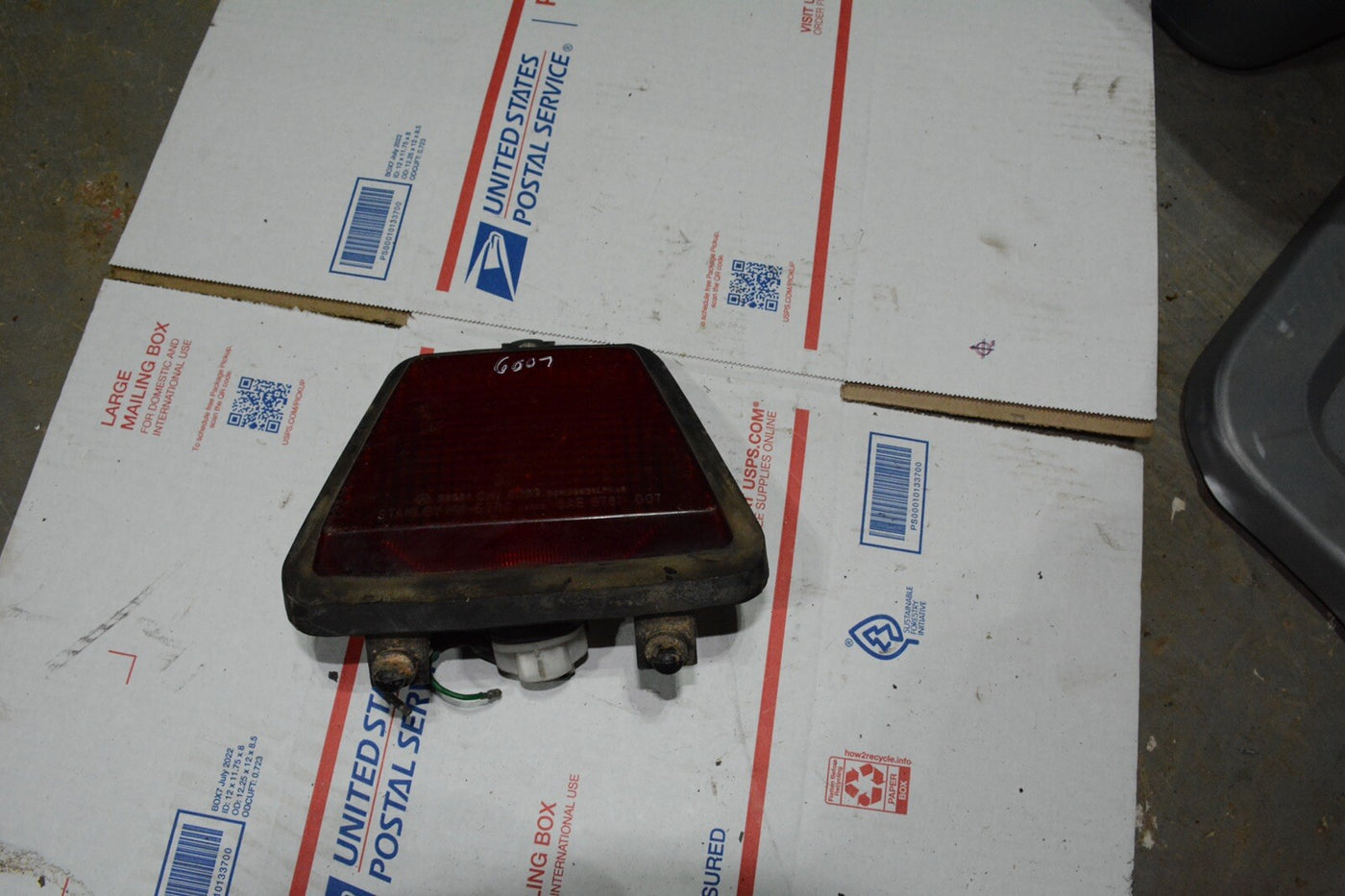 1983 83-85 Honda VF750F VF750 Interceptor Tail Light Rear Brake Stop Lamp