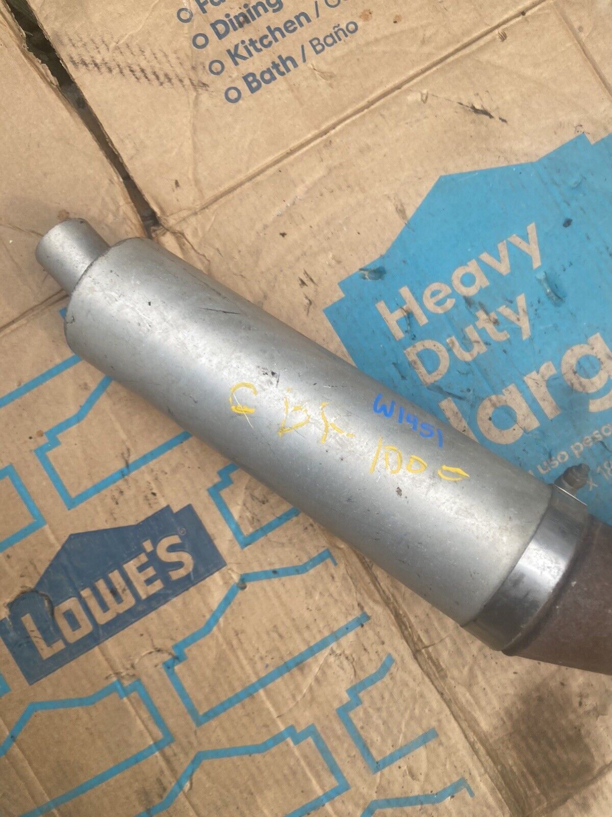 HONDA CBR1000 MUFFLER SLIP ON
