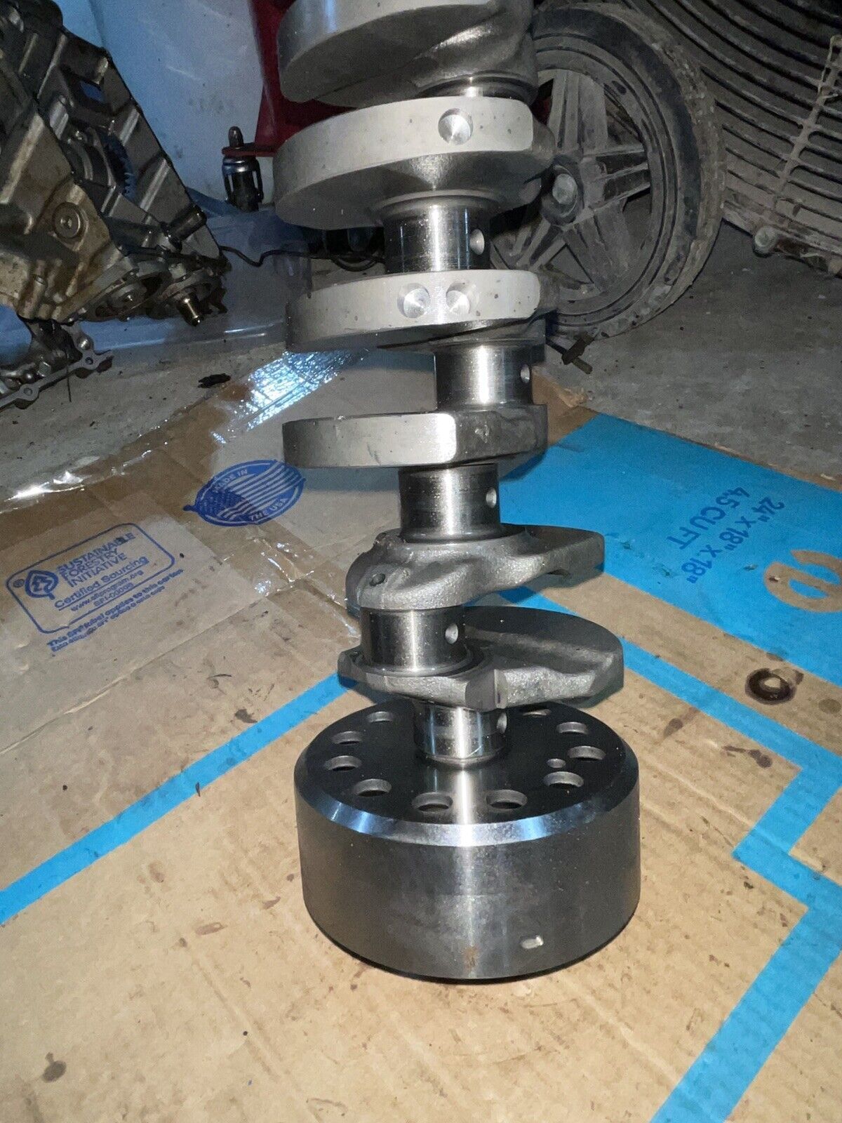 1999 SUZUKI GSXR750 GSXR 750 SRAD  ENGINE MOTOR CRANKSHAFT CRANK SHAFT FLYWHEEL