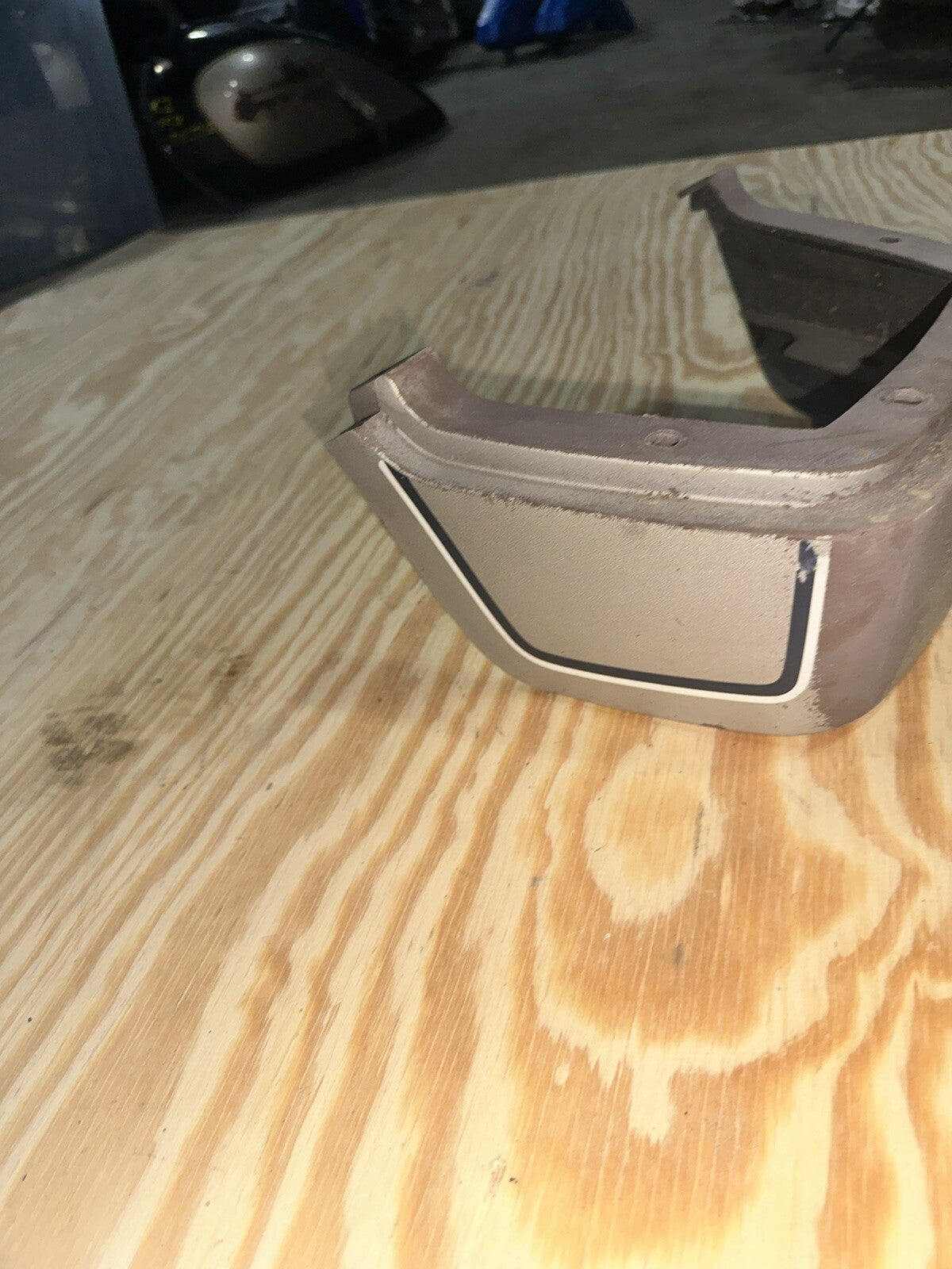 1976 YAMAHA XS750 TRIPLE REAR TAIL SEAT COWL COVER FAIRING