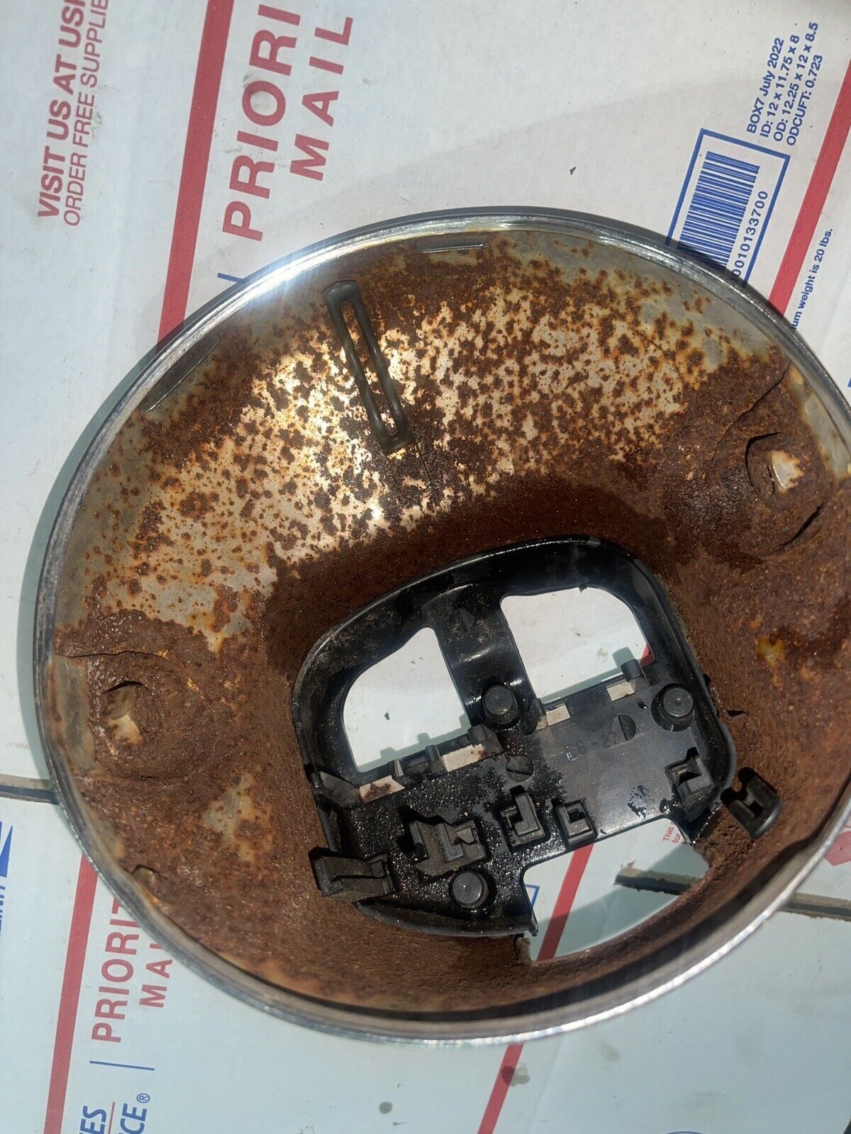 1981 honda cb650c HEADLIGHT CASE HOUSING BUCKET