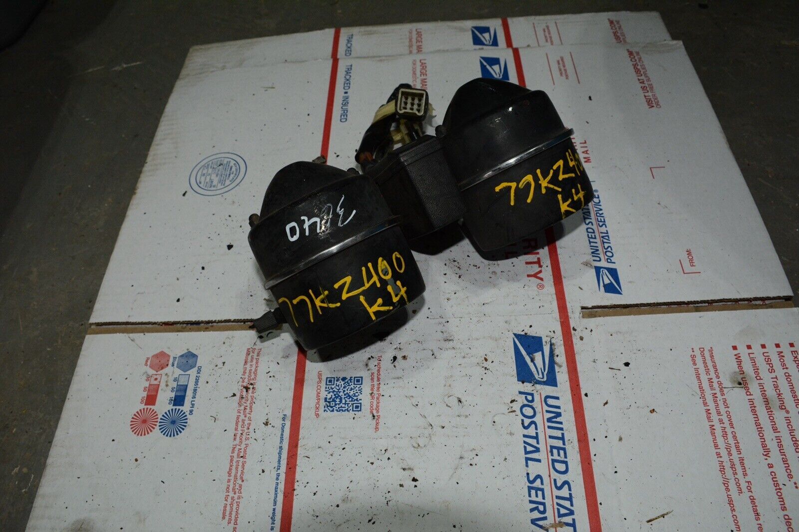 77 78 Kawasaki KZ400 KZ 400 Ignition Speedometer Speedo Gauge Cluster Gauges 