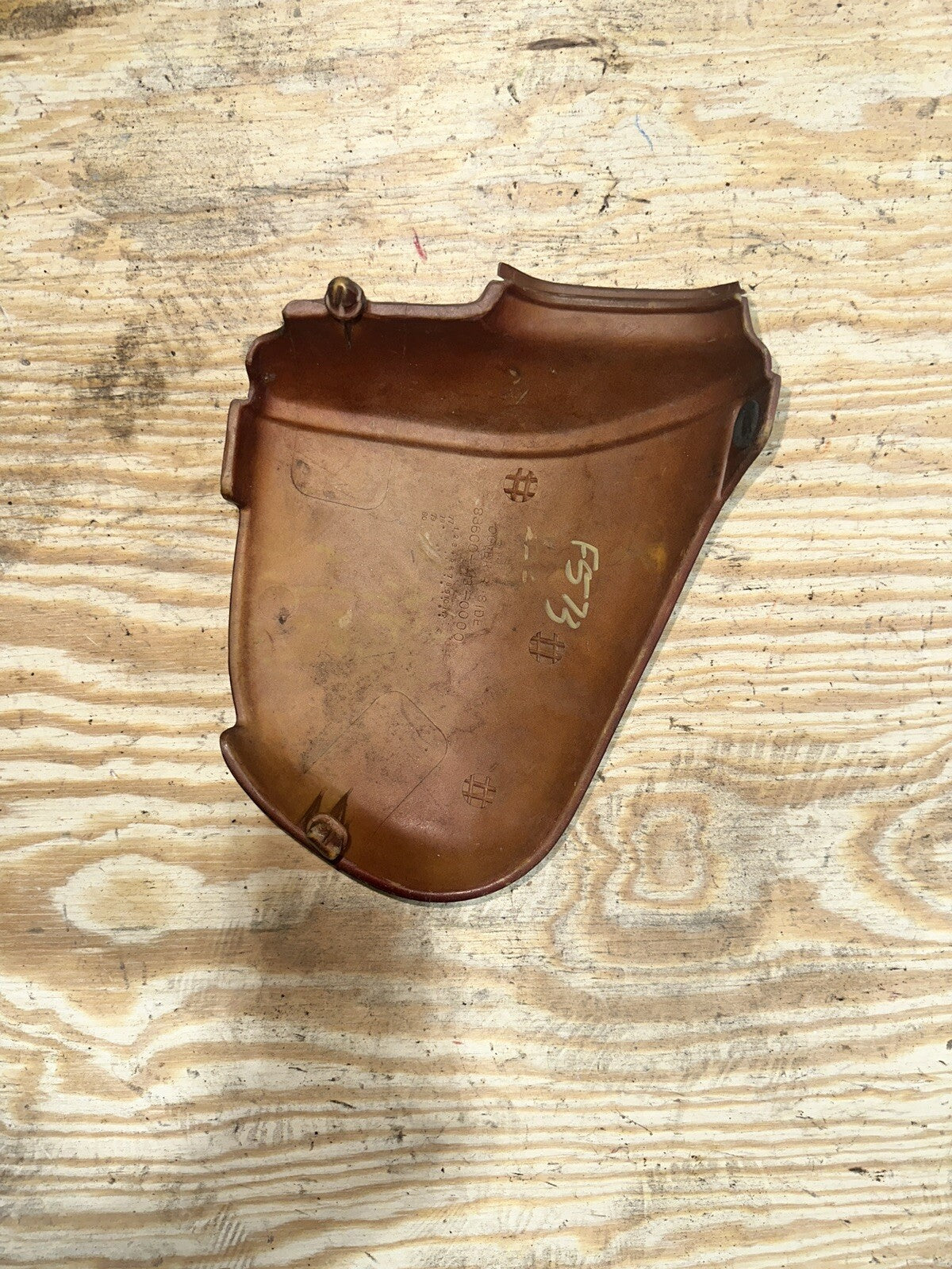 1978 honda cb400 CB 400 HAWK side cover panel  right 78 hawk