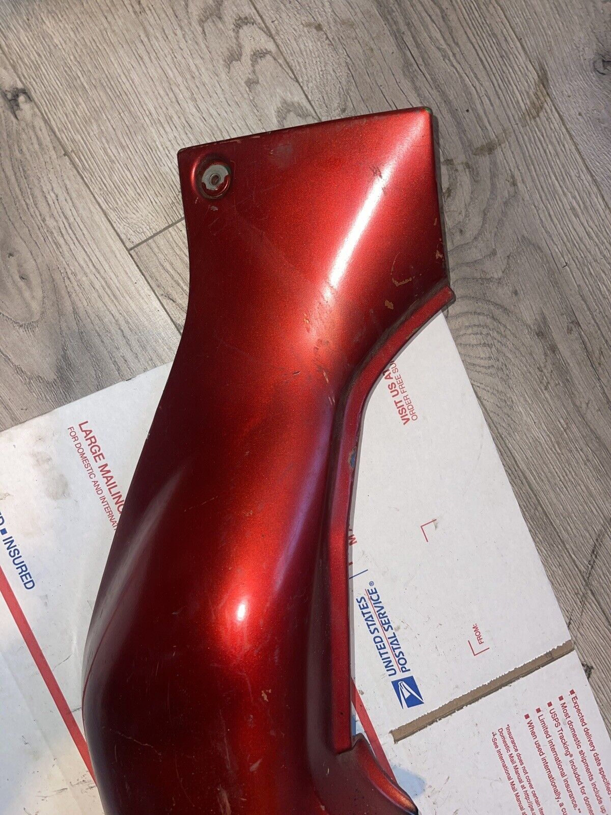 1993 Suzuki GSXR 750 fairing bodywork rear left tail plastic OEM 600 93 94 95