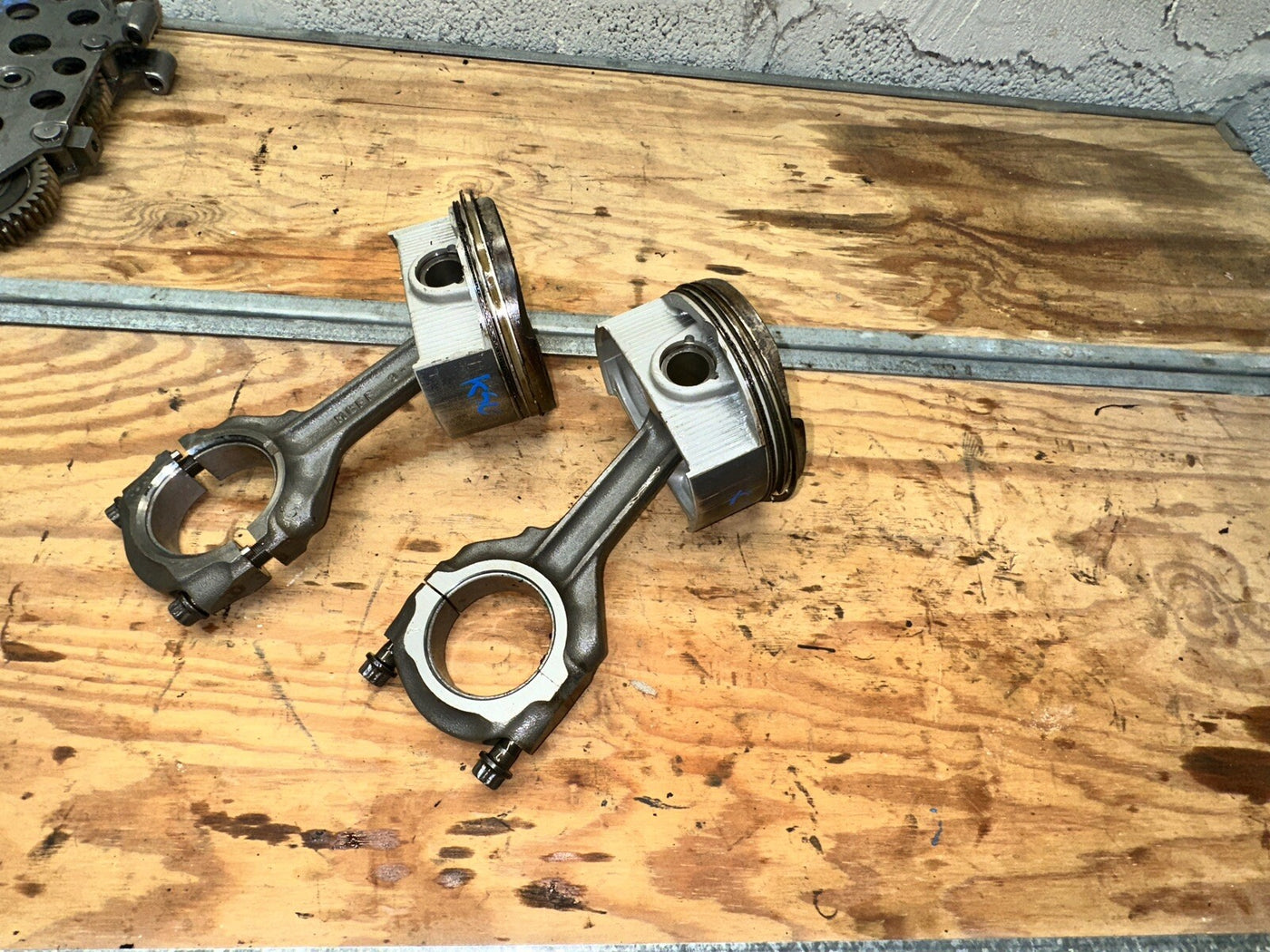 02-06 Honda Rvt1000r Rc51 Sp2 Engine Motor Pistons Connecting Rods