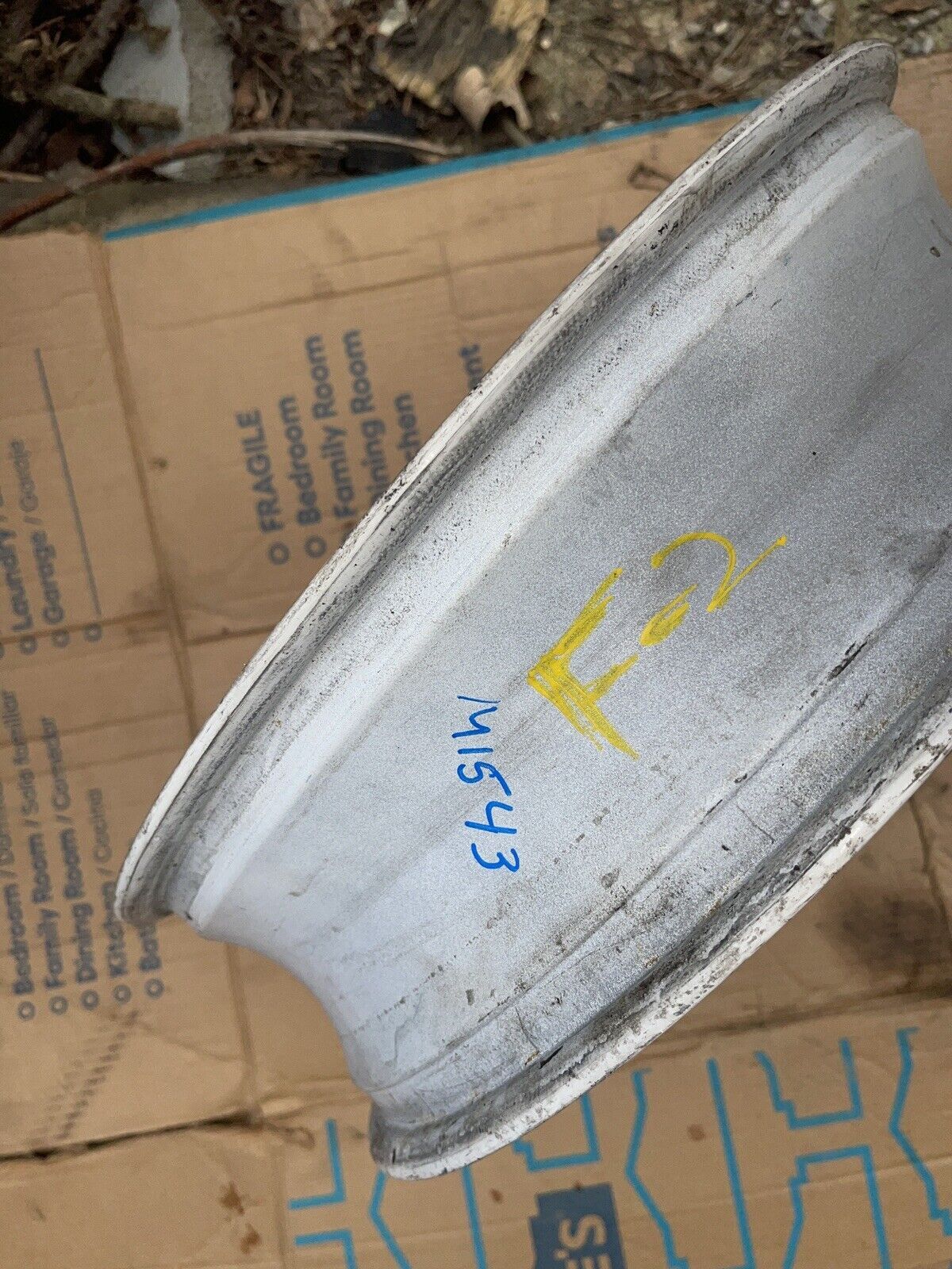 90-02 Kawasaki Ninja Zx6 Zx6e Rear Wheel Rim