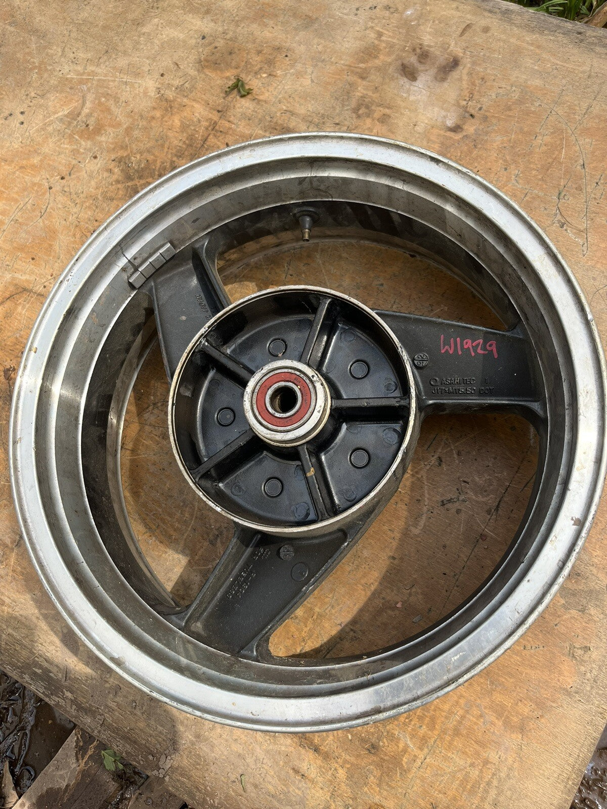 Rear Wheel Rim Wheel Rear Kawasaki ZZR 1100 D ZXT10D/D 93-97