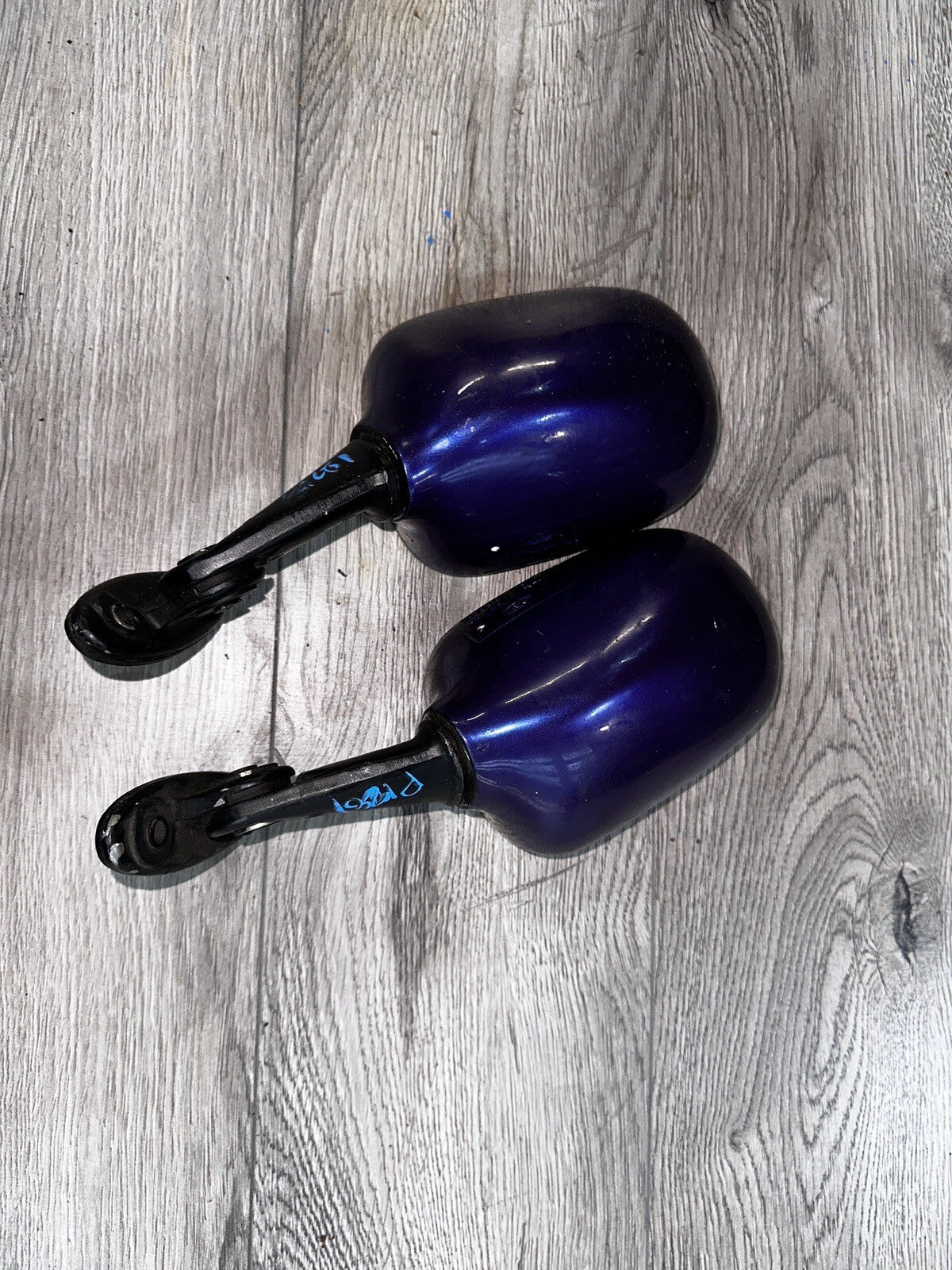 1990 90-96 Honda CBR1000F Hurricane Left Right Rearview Rear View Mirror Glass