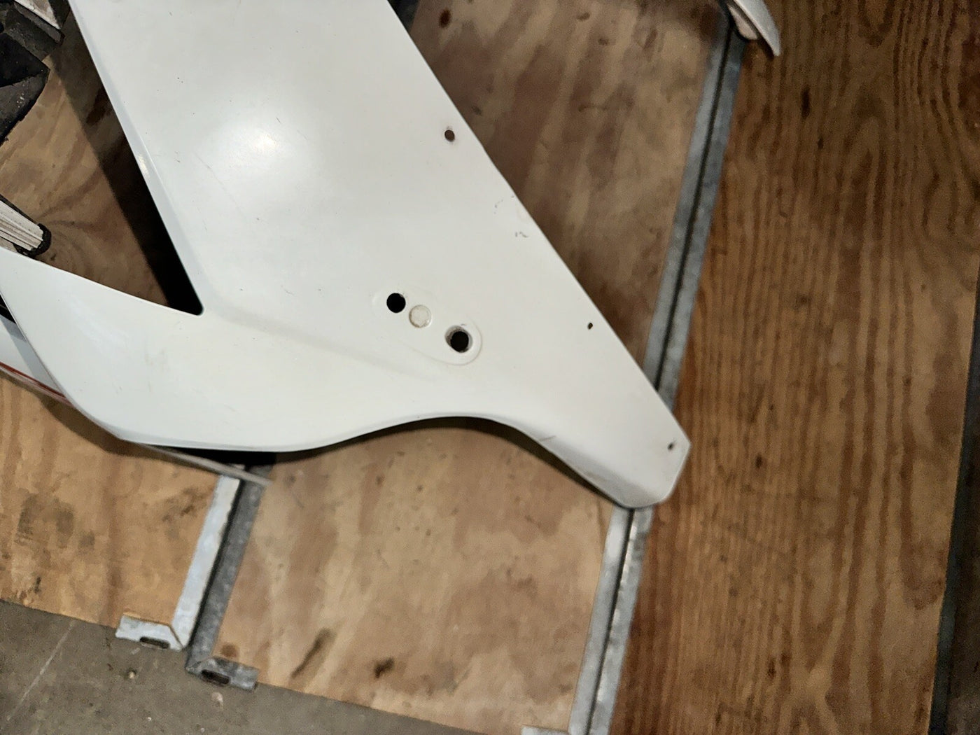 03-04 HONDA CBR600RR FRONT UPPER NOSE FAIRING COWL SHROUD
