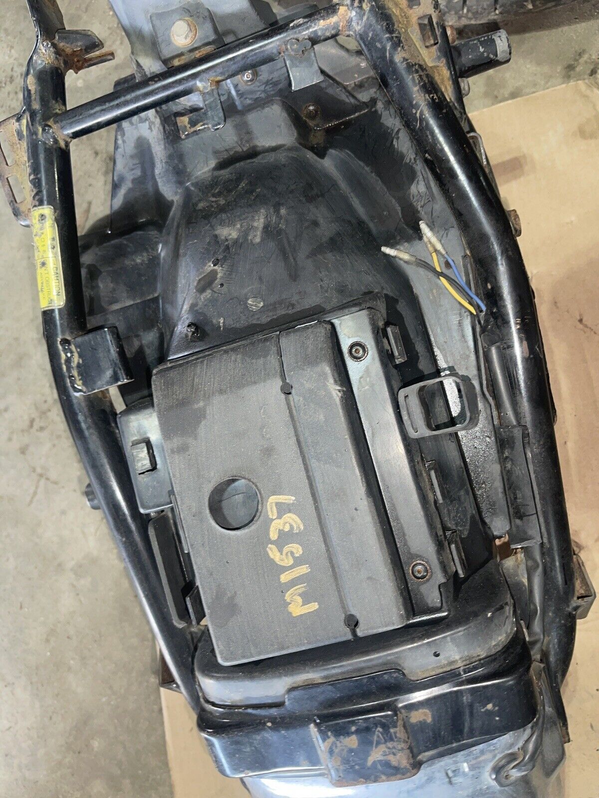 1983 Yamaha Virago 920 XV920 OEM REAR BACK FENDER SUPPORT FRAME SUBFRAME