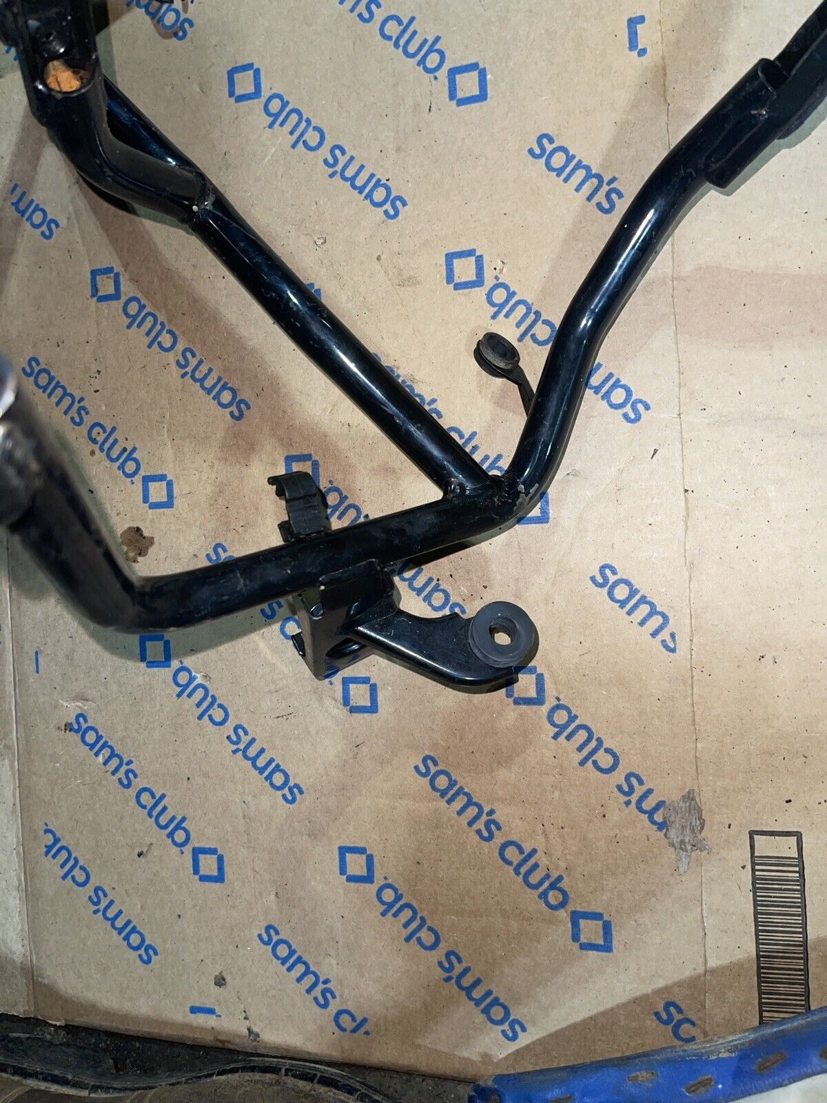 91-92 YAMAHA FZR600R FRONT UPPER FAIRING STAY CAGE FRAME HEADLIGHT BRACKET 