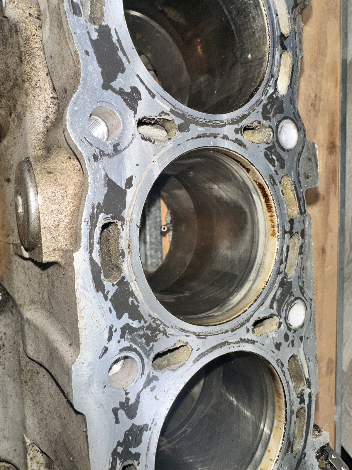 01 SUZUKI GSX-R 600 CYLINDER JUGS WALL CASING BLOCK MOTOR ENGINE GSXR GSX R