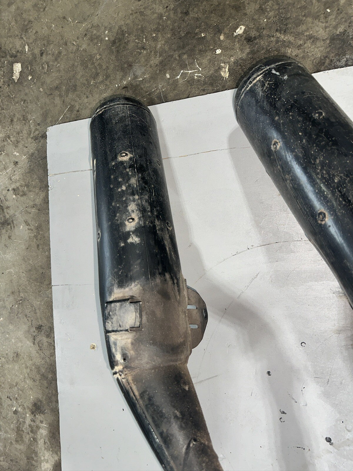 93 Yamaha XJ 600 XJ600 Seca II 2 Header muffler pipe exhaust