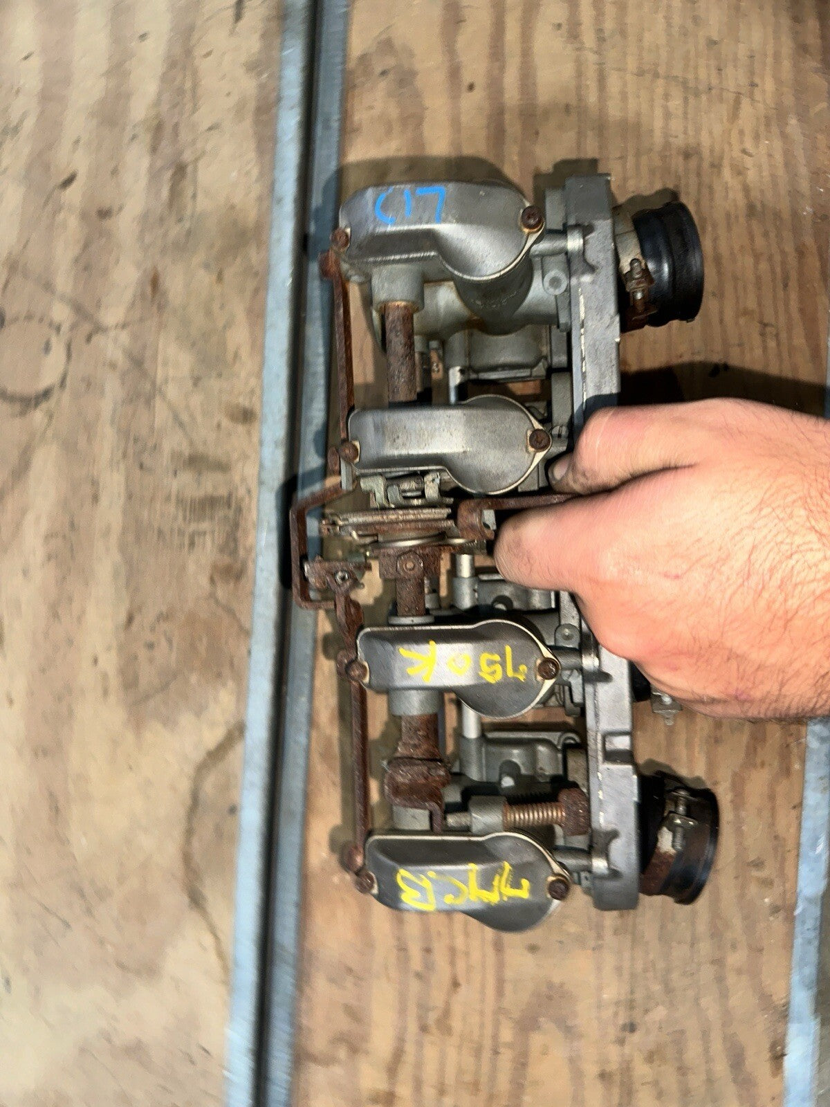 1977 77 Honda CB750F CB750 F CB 750 Four Keihin Carburetors