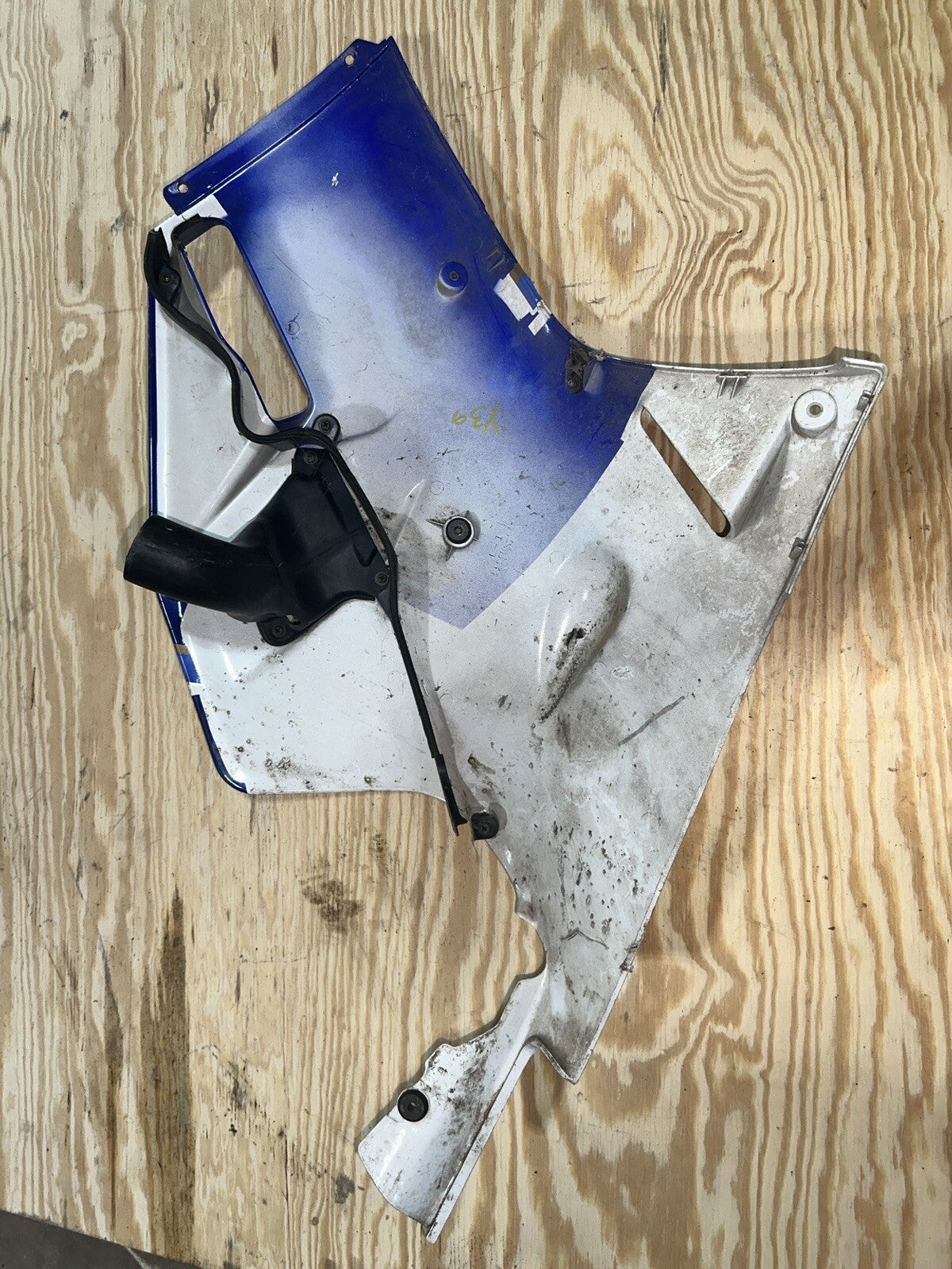 Yamaha FZR1000 FZR 1000 Left Side Fairing Cowl Body 