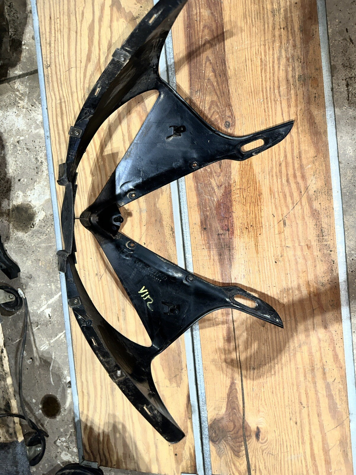 03-09 2003 2009 Yamaha Yzf R6 R6s Front Upper Headlight Nose Fairing Cowl