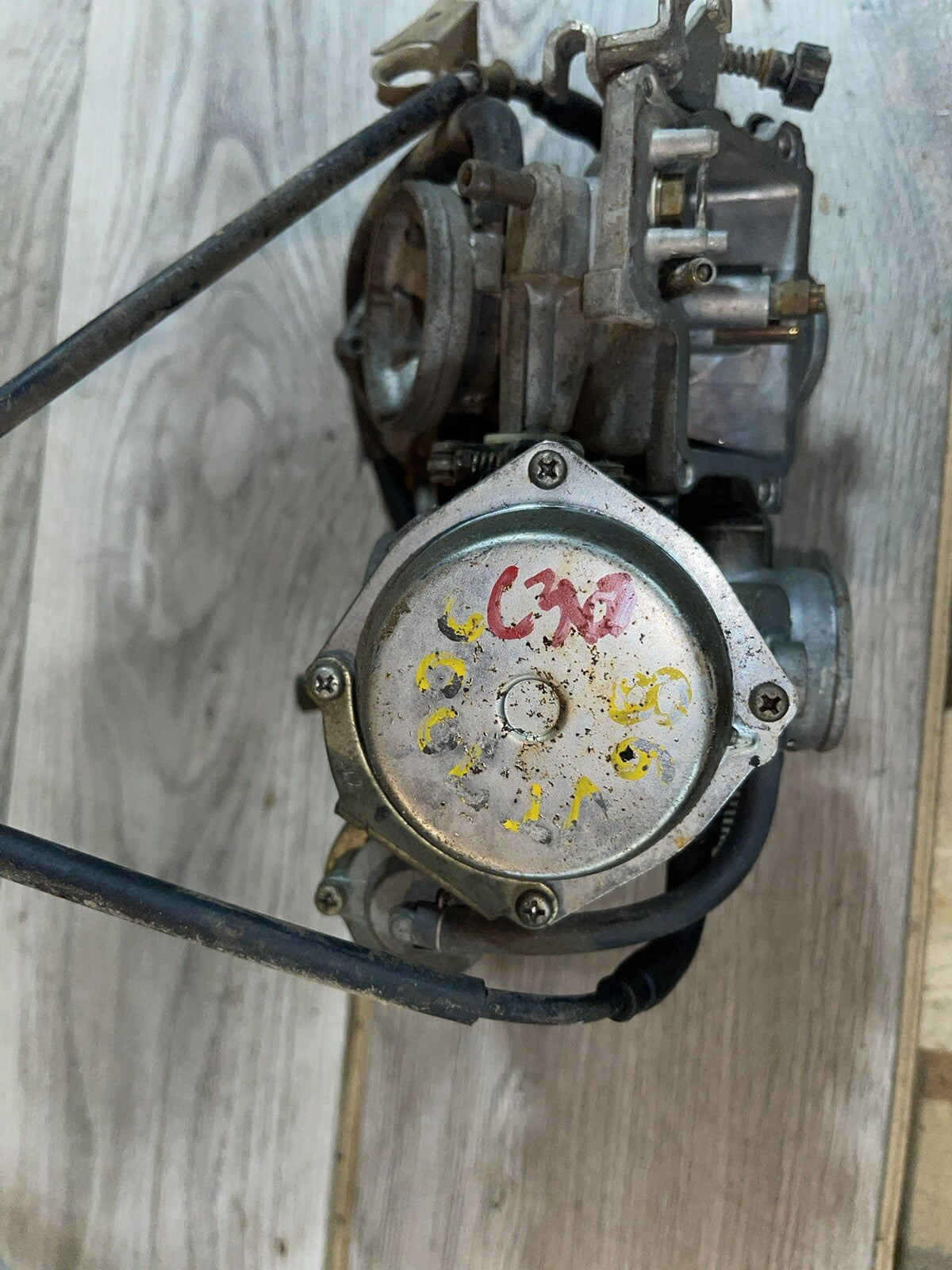 1984-1987 Honda Shadow 700 Vt700c Carburetor Carb Rack
