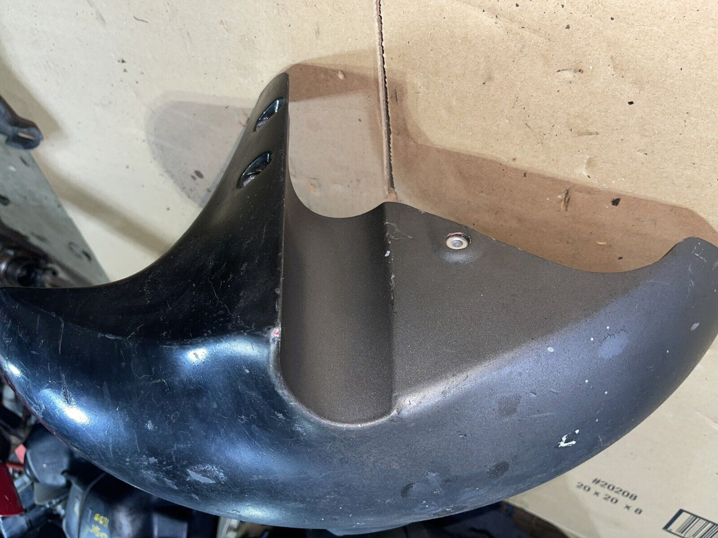 1998-2001 YAMAHA YZF R1 OEM FRONT WHEEL FENDER COWL FAIRING 4XV-21511-01-P1