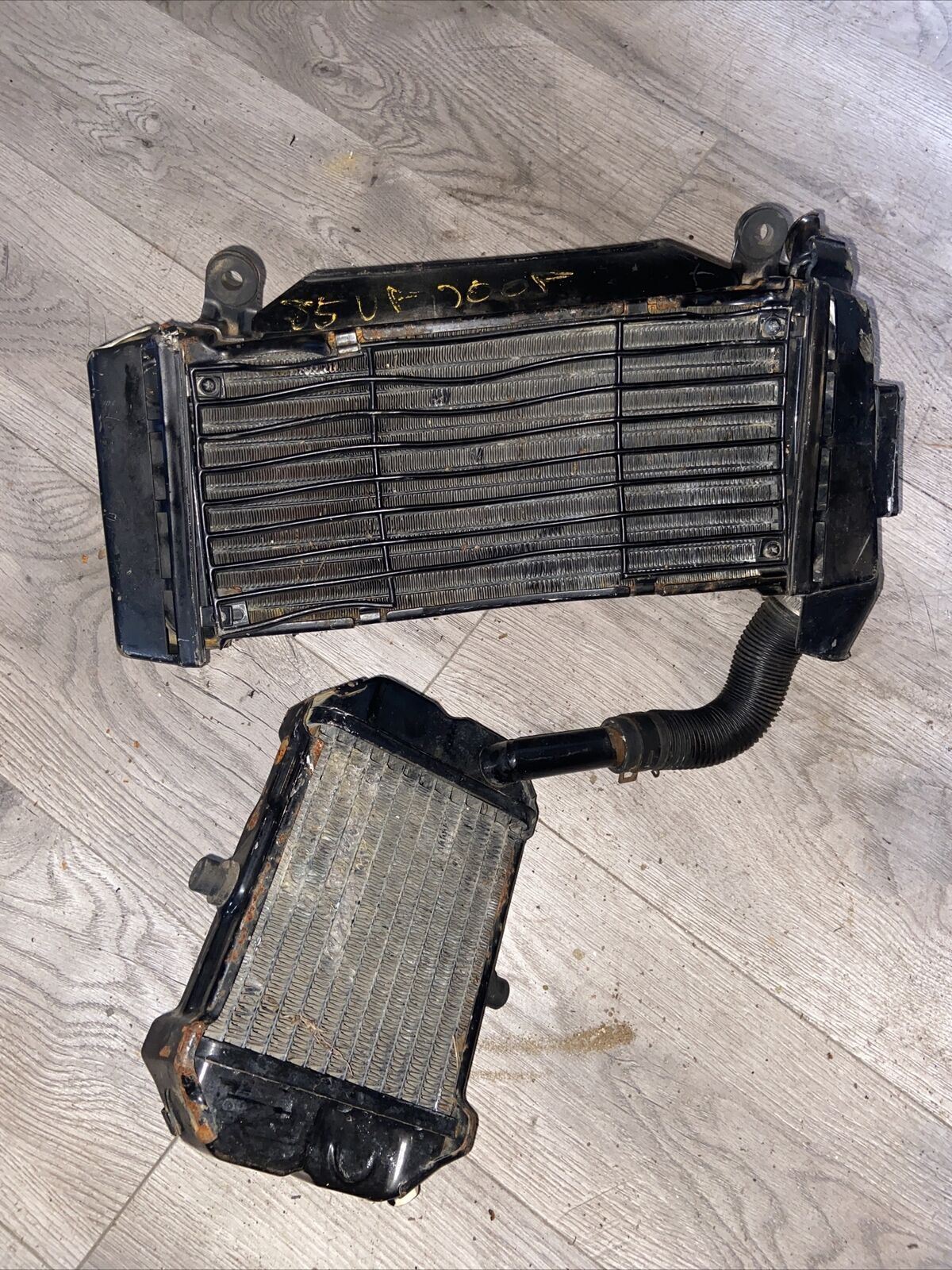 1983 83-85 Honda VF700F VF750 Interceptor Radiator Fan Cooling Oem