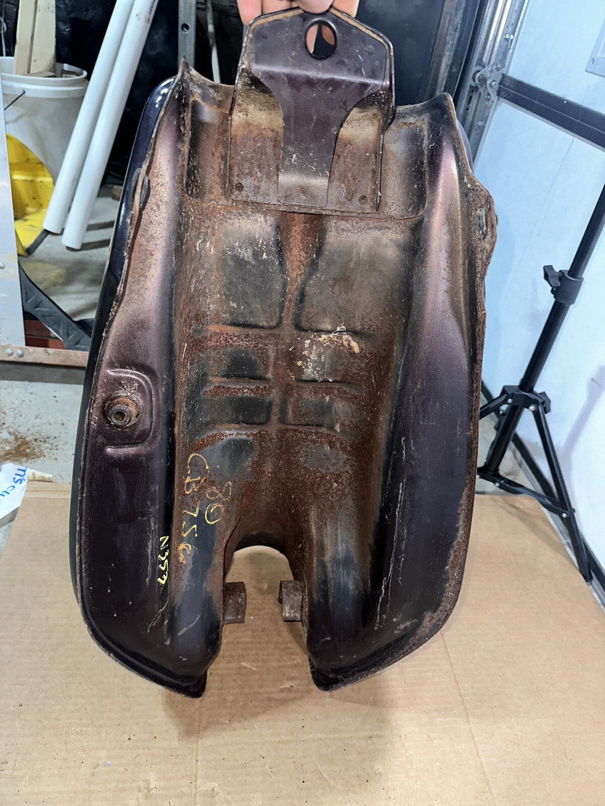 HONDA 80 81 CB750K GAS TANK FUEL CELL PETROL OEM Dented