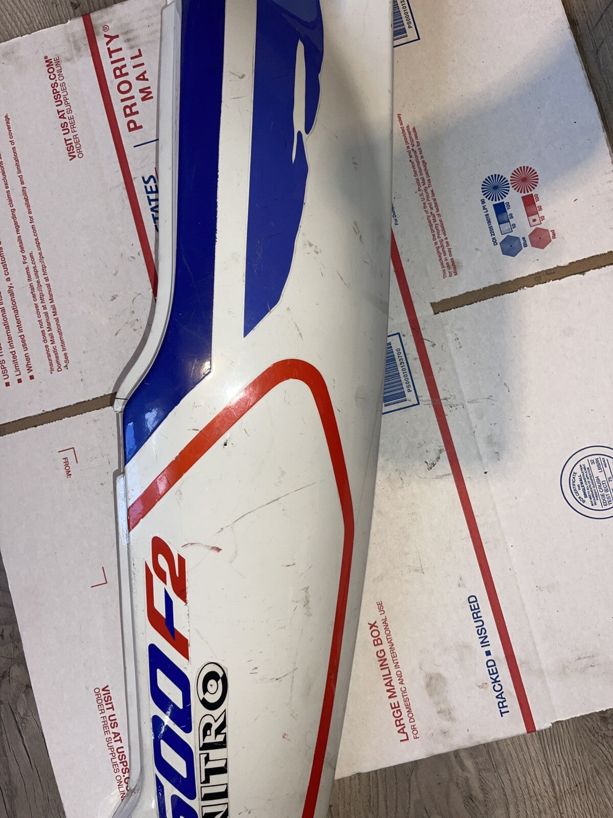 1993 HONDA CBR600F2 RIGHT REAR BACK TAIL FAIRING COWL SHROUD