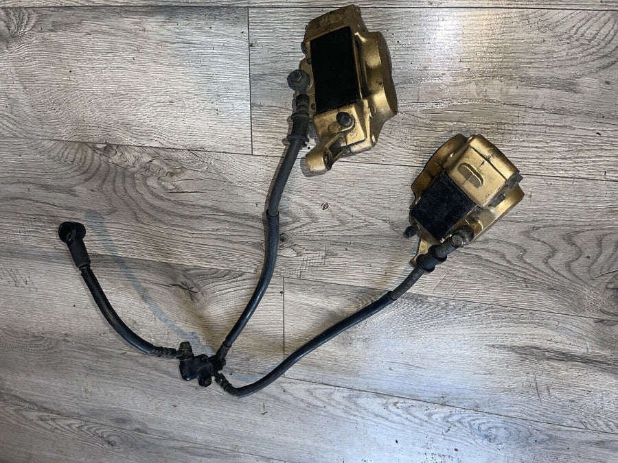 87 Yamaha FZR 1000 FZR1000 Front Brake Calipers