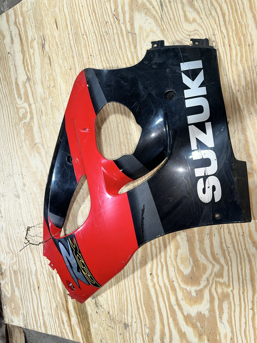 97-99 SUZUKI GSXR750 LEFT LOWER MID UPPER SIDE FAIRING COWL