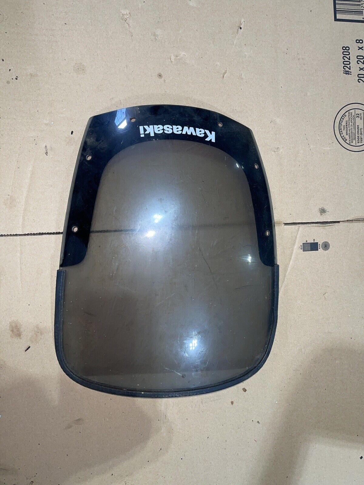 Honda Interceptor windscreen