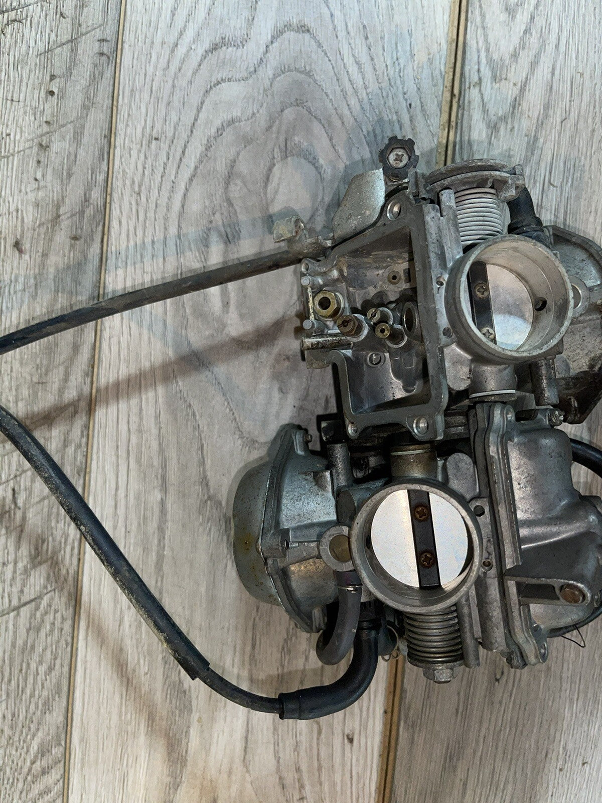 1984-1987 Honda Shadow 700 Vt700c Carburetor Carb Rack