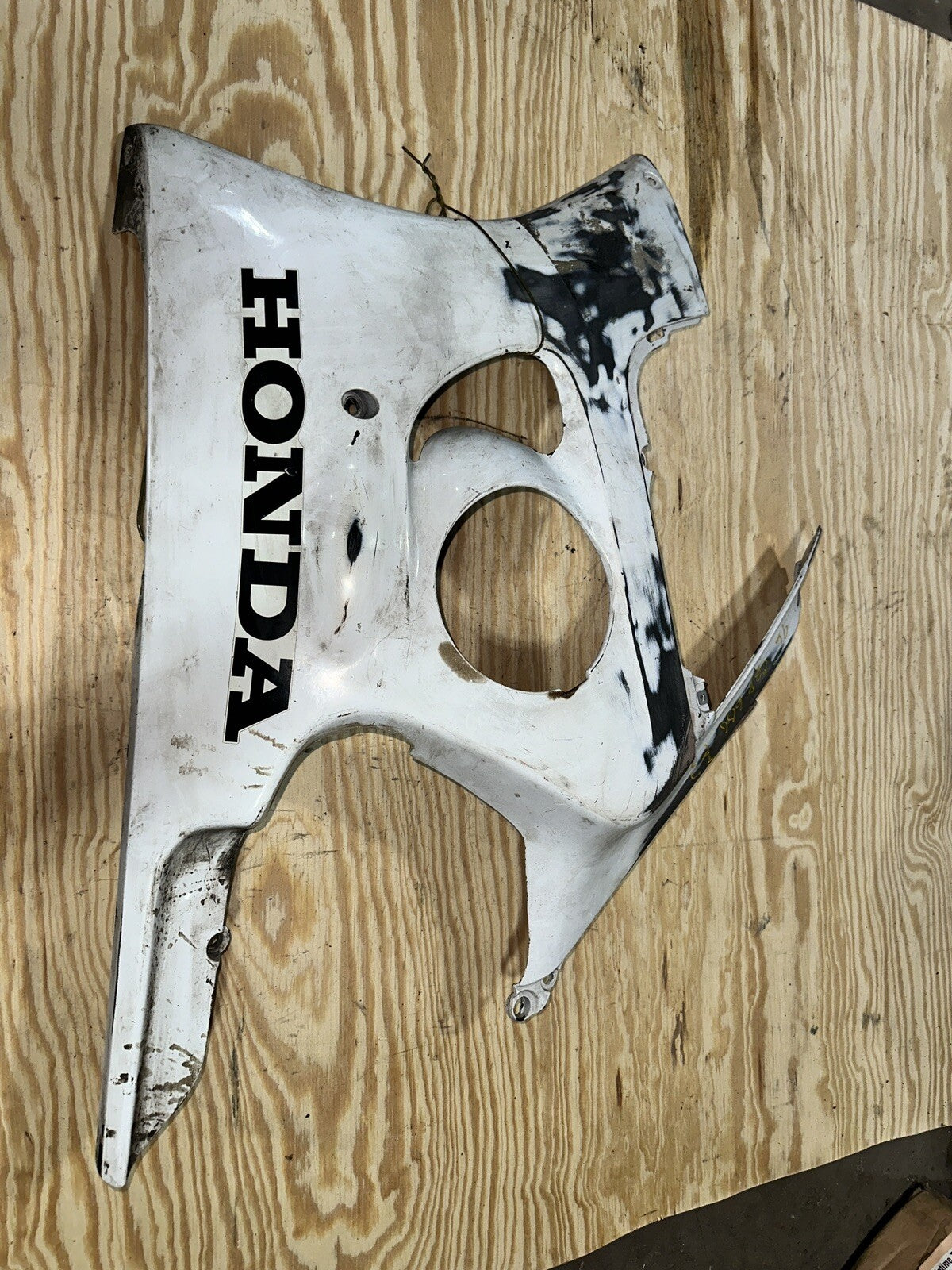 95-98 HONDA CBR600F3 LEFT MID UPPER SIDE FAIRING COWL PLASTIC
