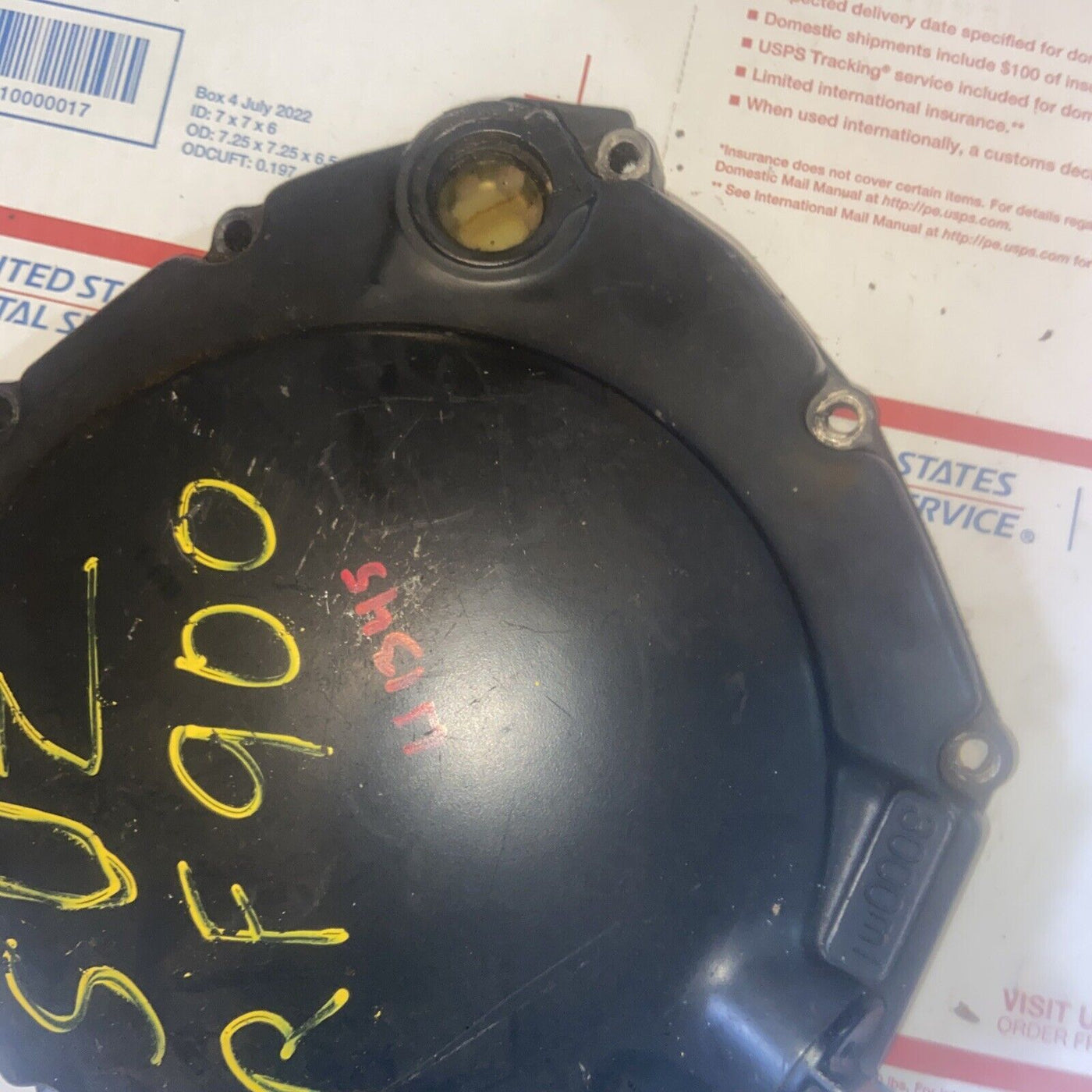 94 SUZUKI RF900 RF 900 RR RF900RR ENGINE CLUTCH COVER
