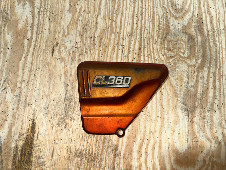 1976 Honda CB360 CL360 Left Side Cover Panel Fairing OEM