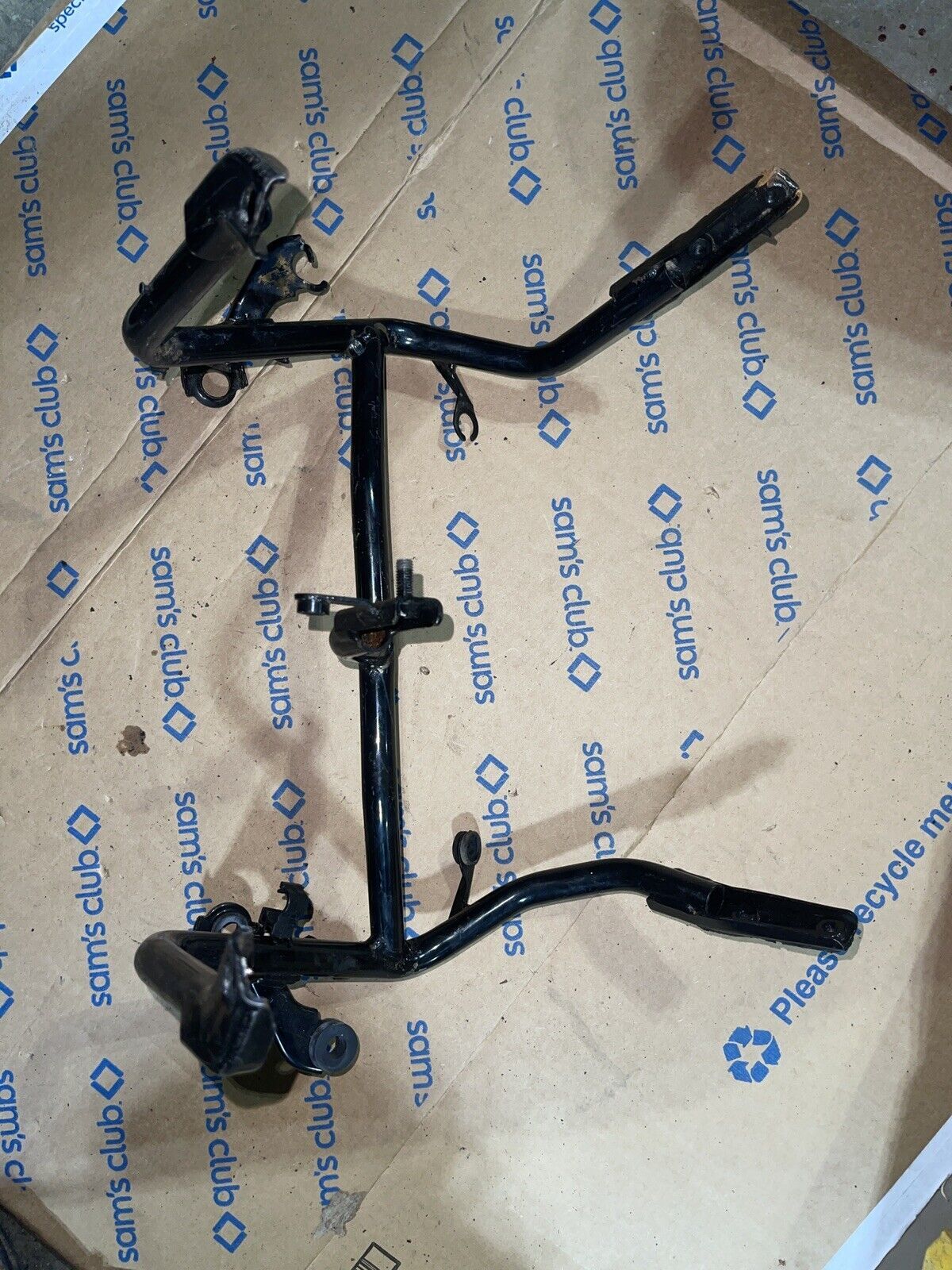 91-92 YAMAHA FZR600R FRONT UPPER FAIRING STAY CAGE FRAME HEADLIGHT BRACKET 