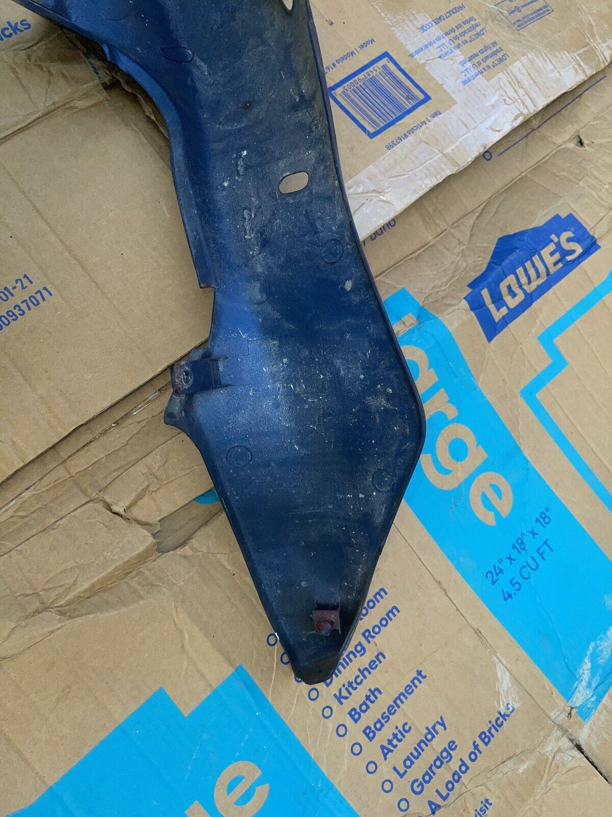 1995 95 Kawasaki Ninja ZX6 ZX 6 ZX600 ZX 600 Right Rear Tail Fairing Cowl 