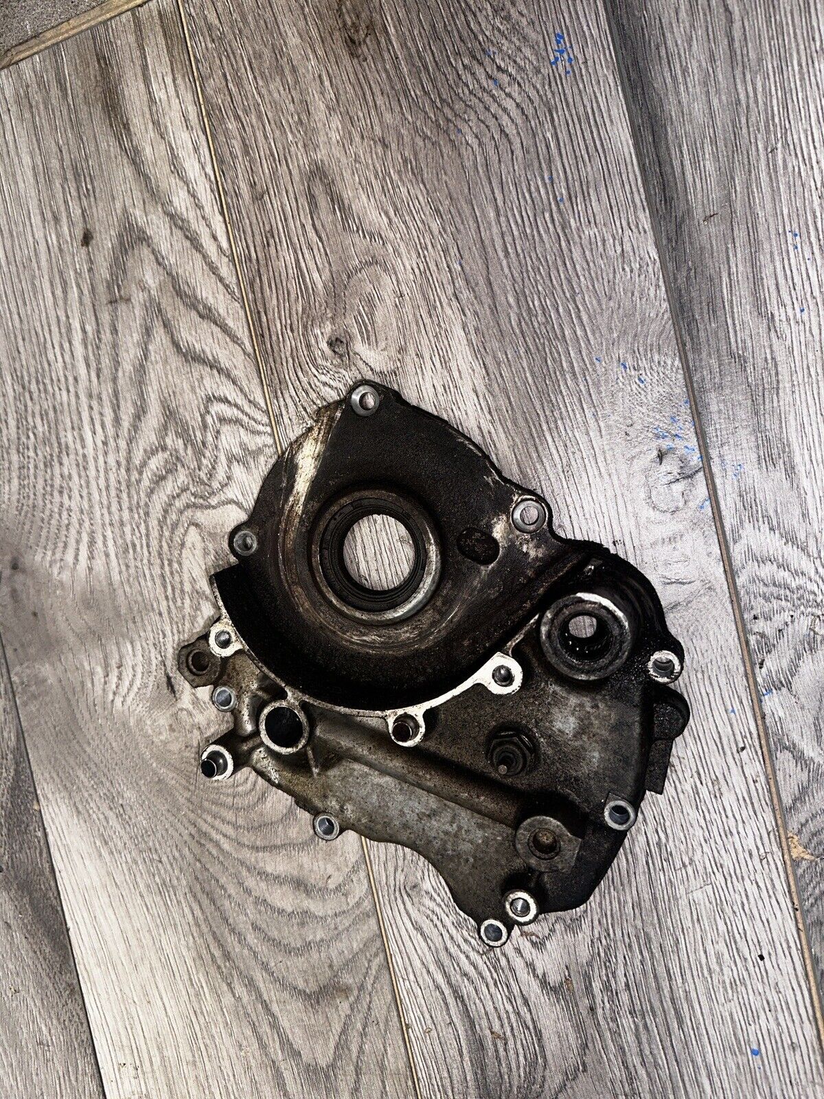 91 1991 NINJA ZX750R ZX7 ZX7R TRANSMISSION TRANS Cover Block Cover