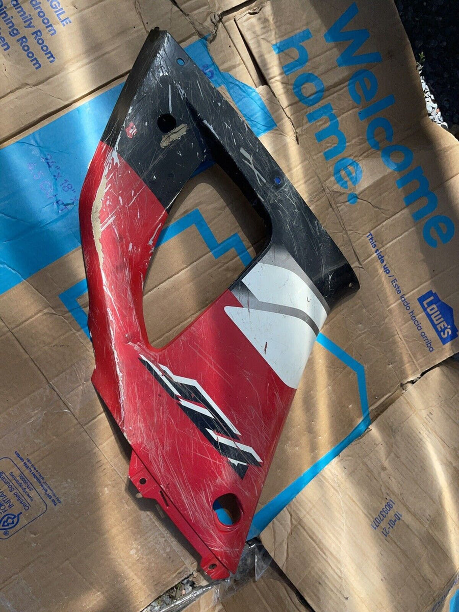 98-01 YAMAHA YZF R1 LEFT MID UPPER SIDE FAIRING COWL PLASTIC